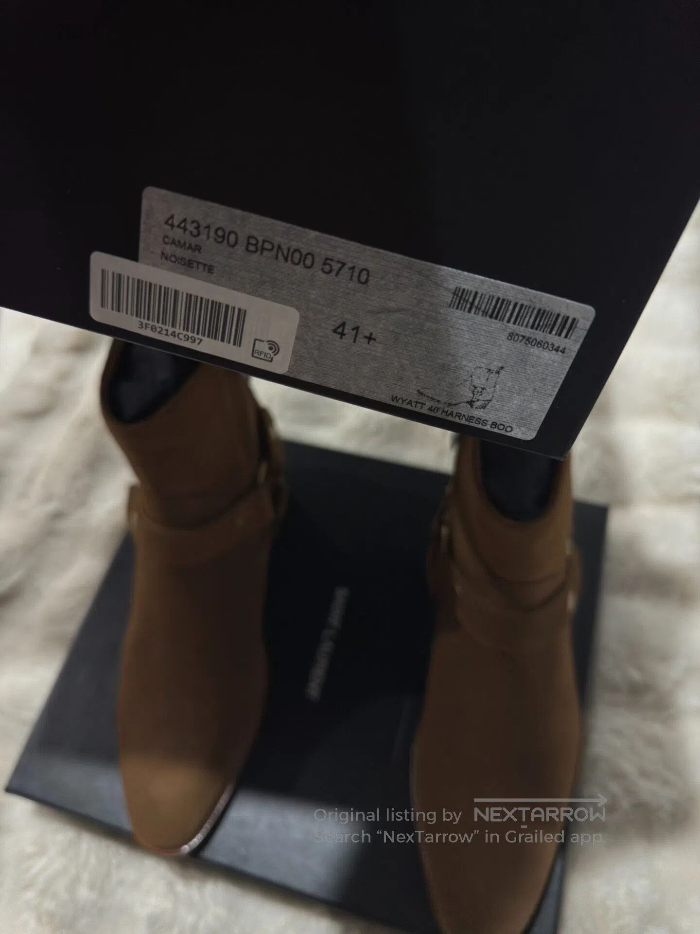 Saint Laurent Paris Saint Laurent Paris Suede Chelsea boots| Size US 8.5 / EU 41-42 - 9 Thumbnail