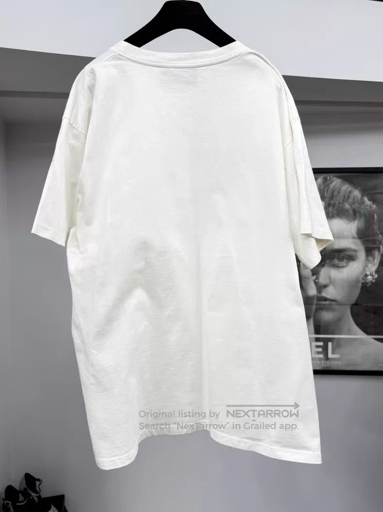 Gucci Gucci White printed letter logo short-sleeved T-shirt Size US M / EU 48-50 / 2 - 3 Thumbnail