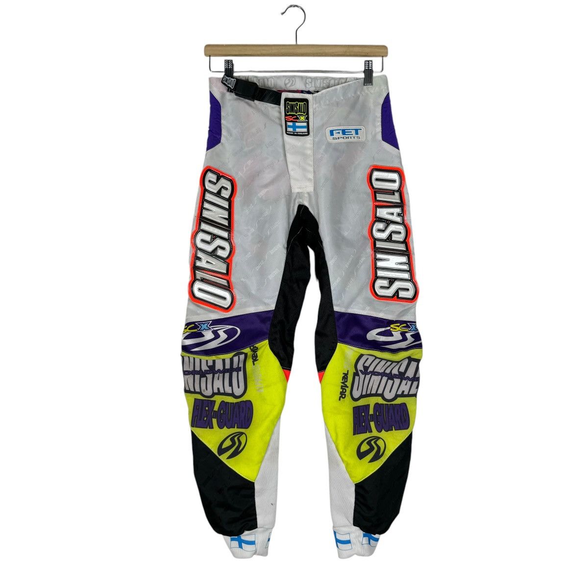 Sports Specialties ❄️90s SINISALO RACEWEAR MOTOCROSS PANTS Size US 28 / EU 44 - 1 Thumbnail