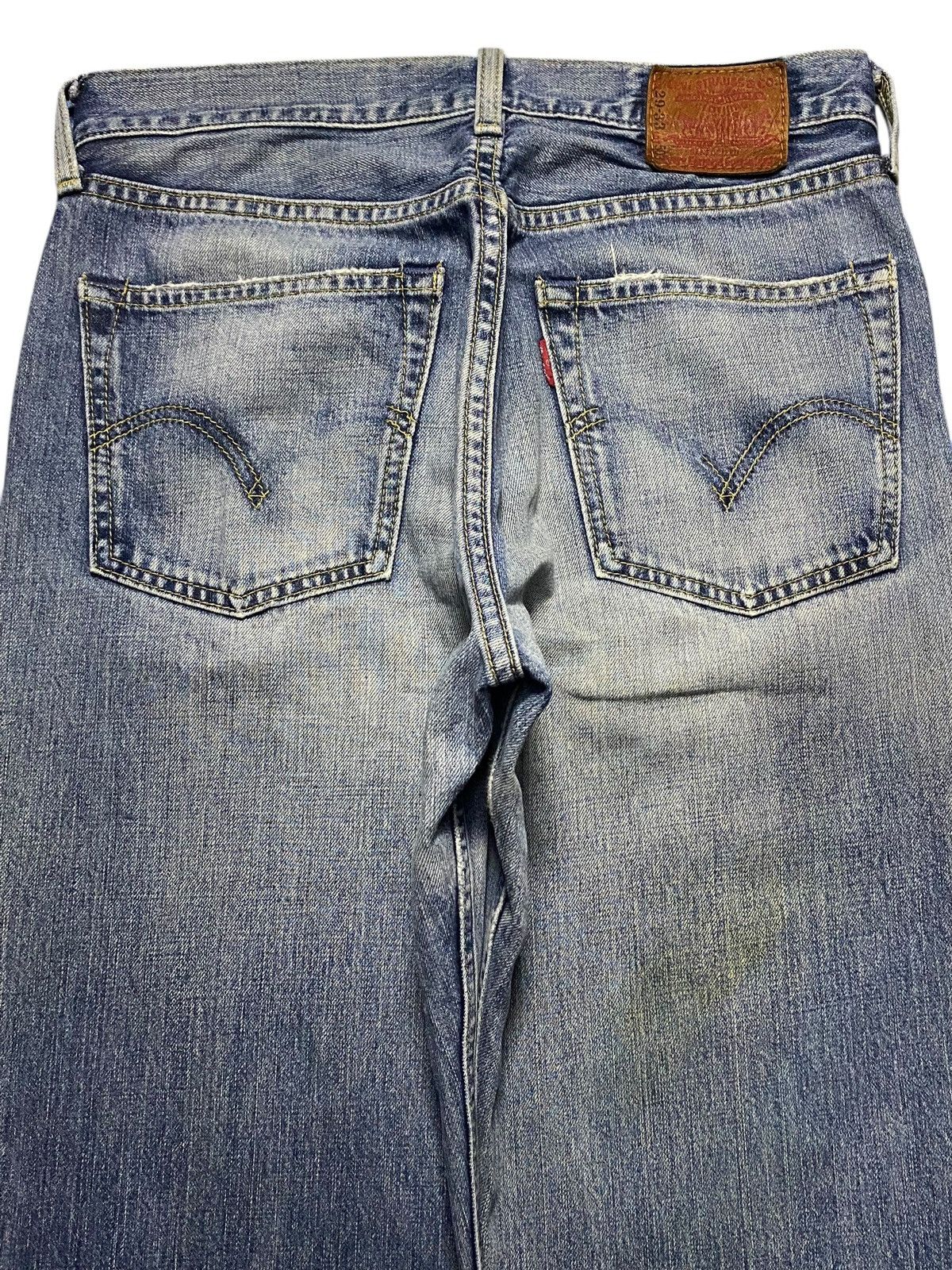 Levi's Vintage Clothing Vintage Levis 503 Faded Wash Distressed Baggy Jeans Size US 29 - 4 Thumbnail