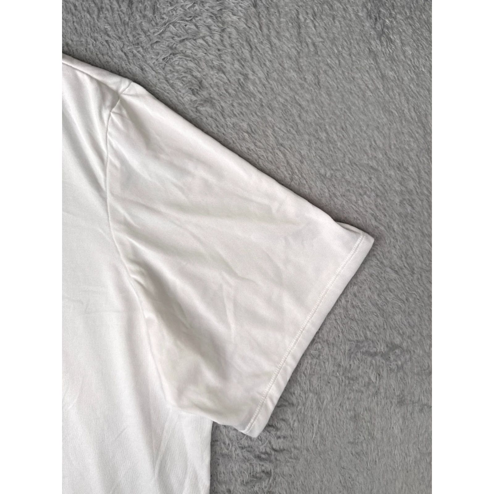 Patagonia PATAGONIA Shirt Men XL White Short Sleeve Crew Neck 100% Polyester Logo T-Shirt Mens Size US XL / EU 56 / 4 - 2 Thumbnail