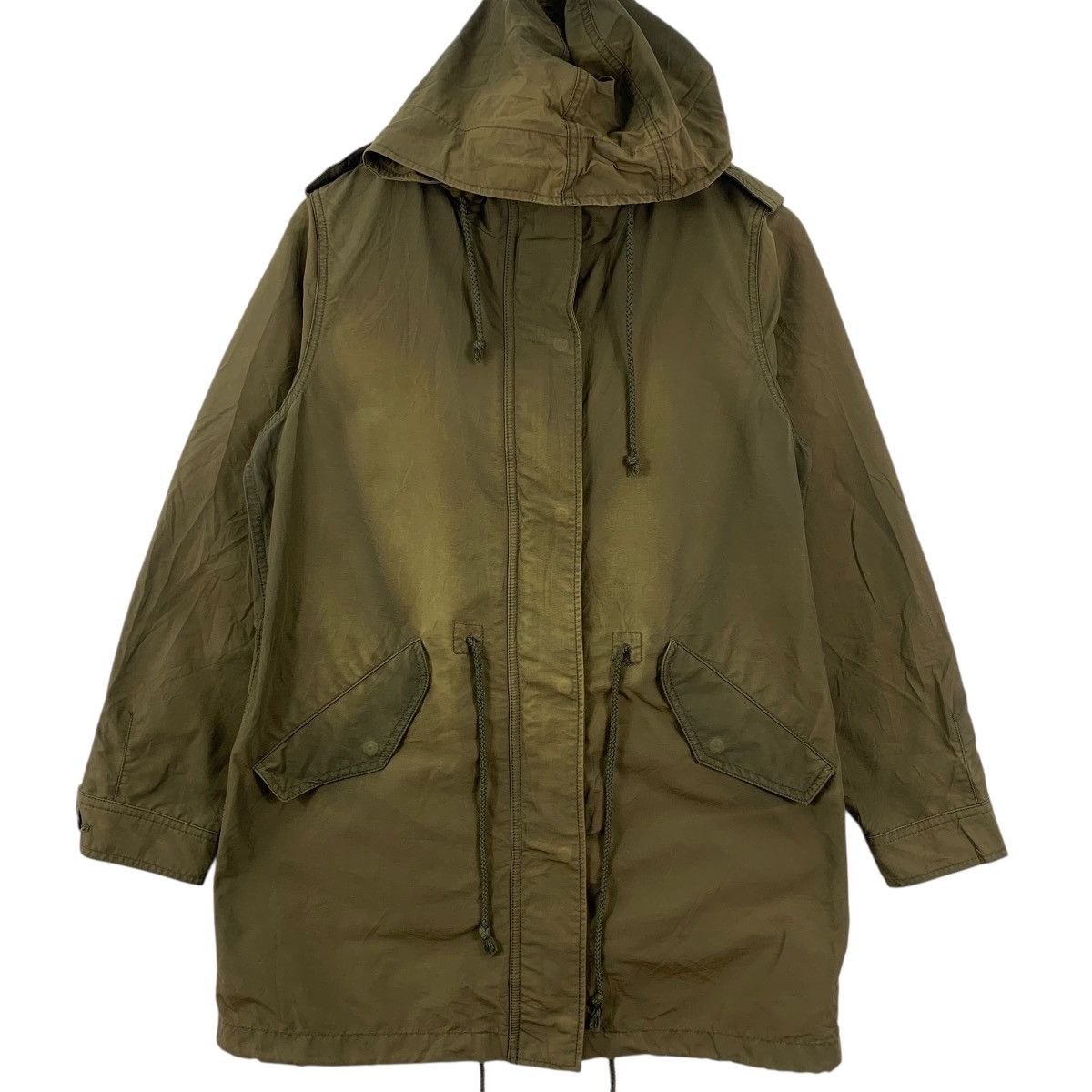 Muji MUJI LABO JAPAN Natural Sun Faded Design Parka Jacket Trench Size M / US 6-8 / IT 42-44 - 5 Thumbnail