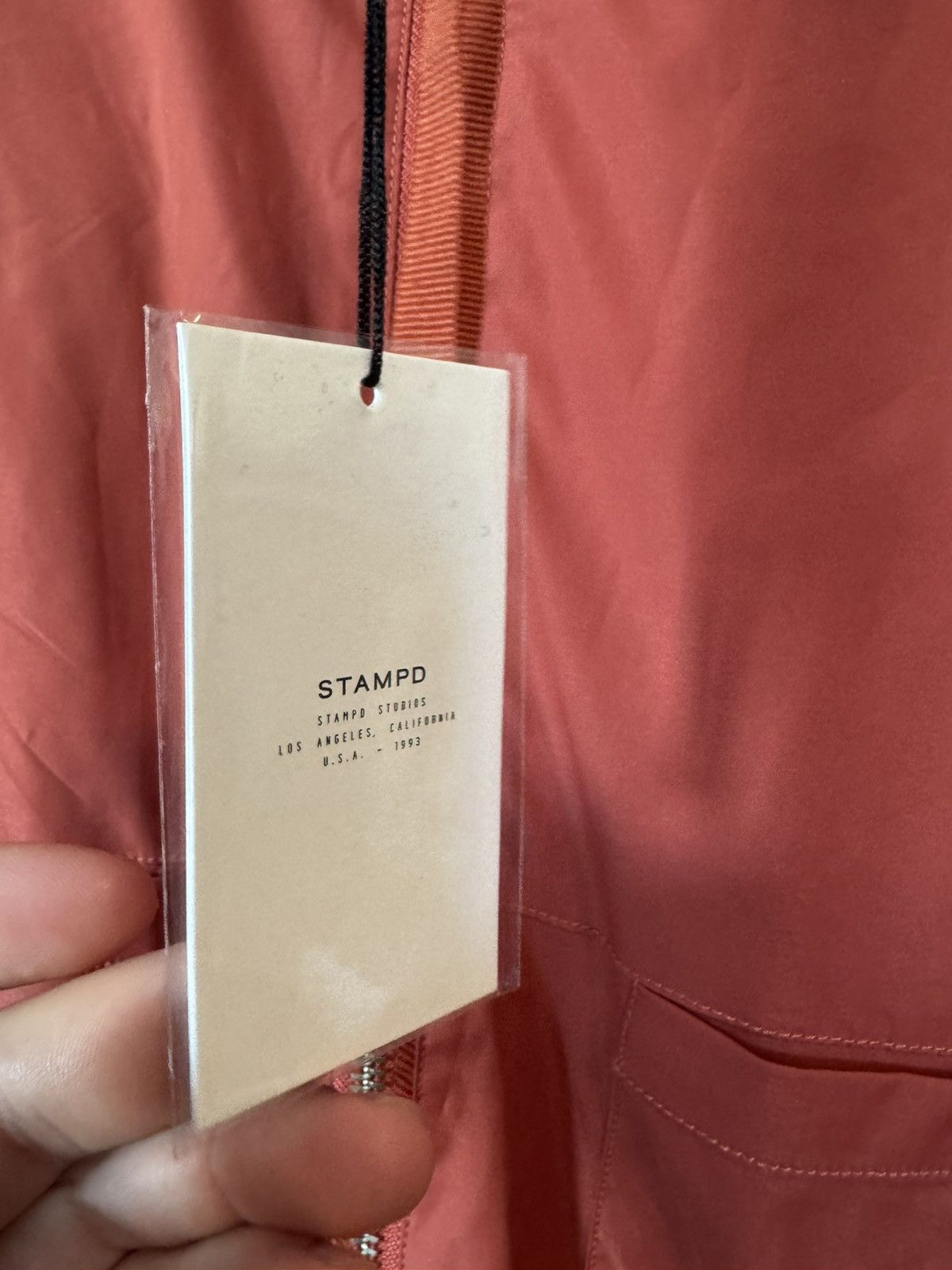 Stampd STAMPD LA Rain jacket Coat NYLON and bag backpack trench Size US L / EU 52-54 / 3 - 3 Thumbnail