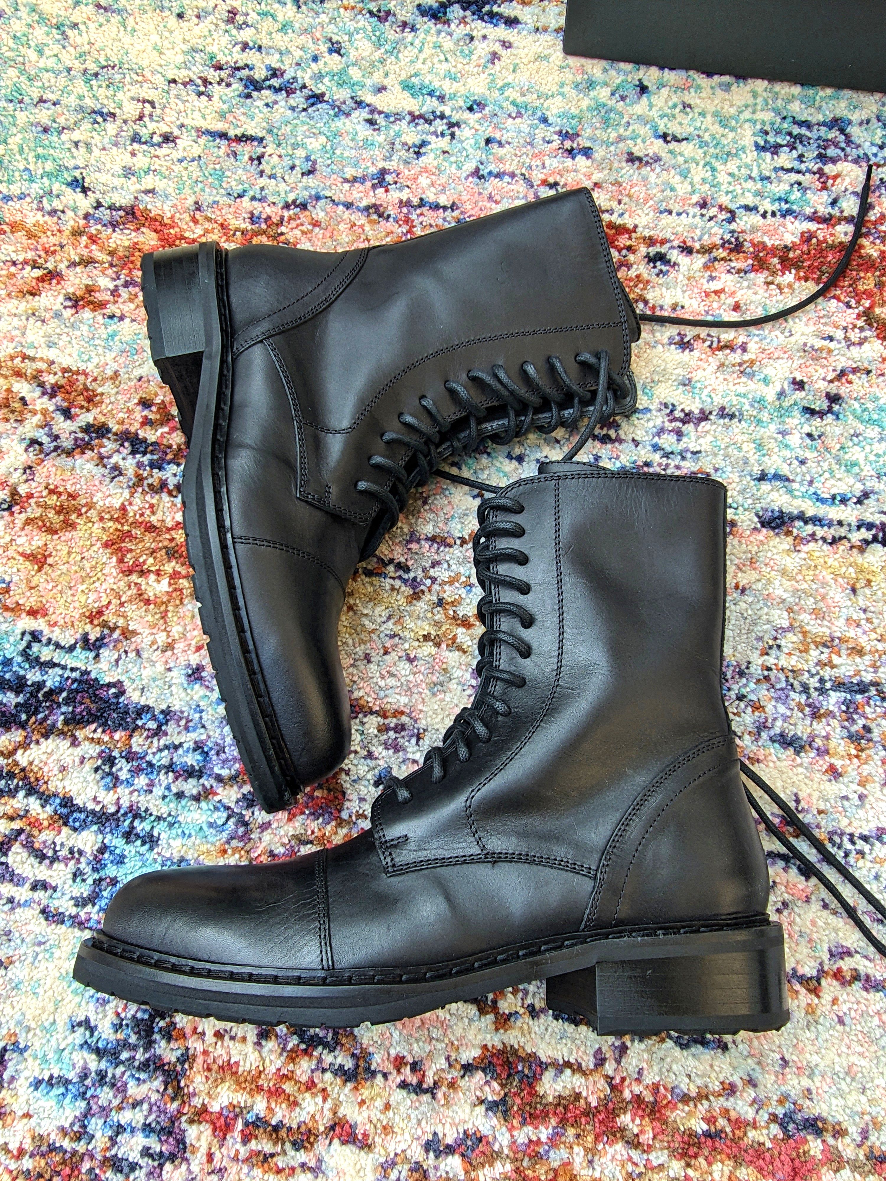 Ann Demeulemeester Ann Demeulemeester women's leather boots Size US 9 / IT 39 - 4 Thumbnail