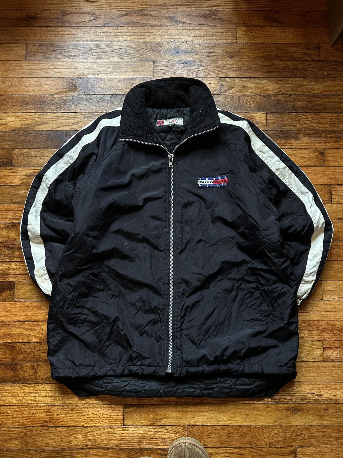 Tommy Hilfiger × Vintage Vintage Tommy Hilfiger Outdoor Jacket Coat 90s Parka Size US XL / EU 56 / 4 - 5 Thumbnail