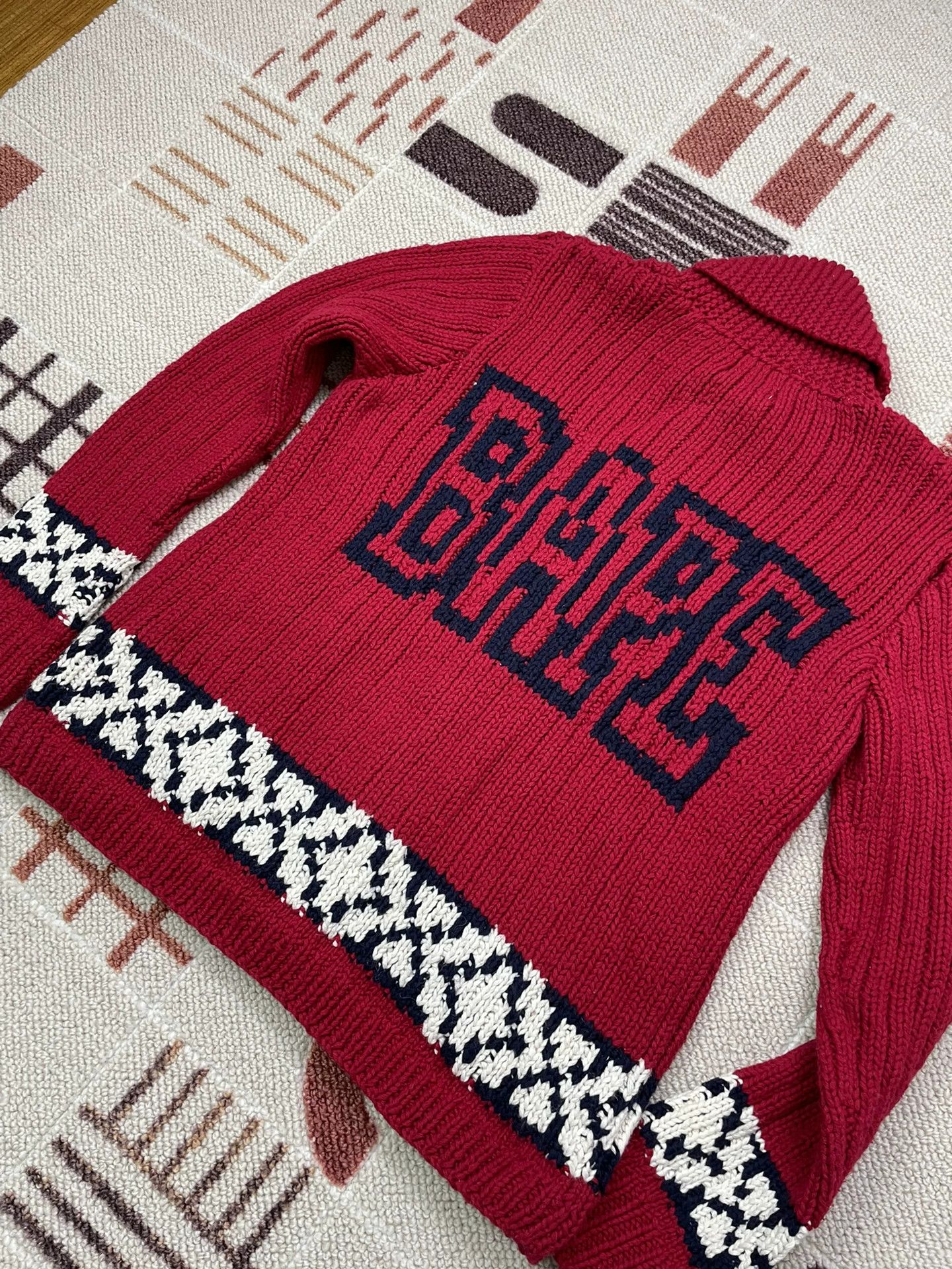 Bape BAPE APE HEAD Knit Sweater Jacket M Like New Rare Size US M / EU 48-50 / 2 - 4 Thumbnail