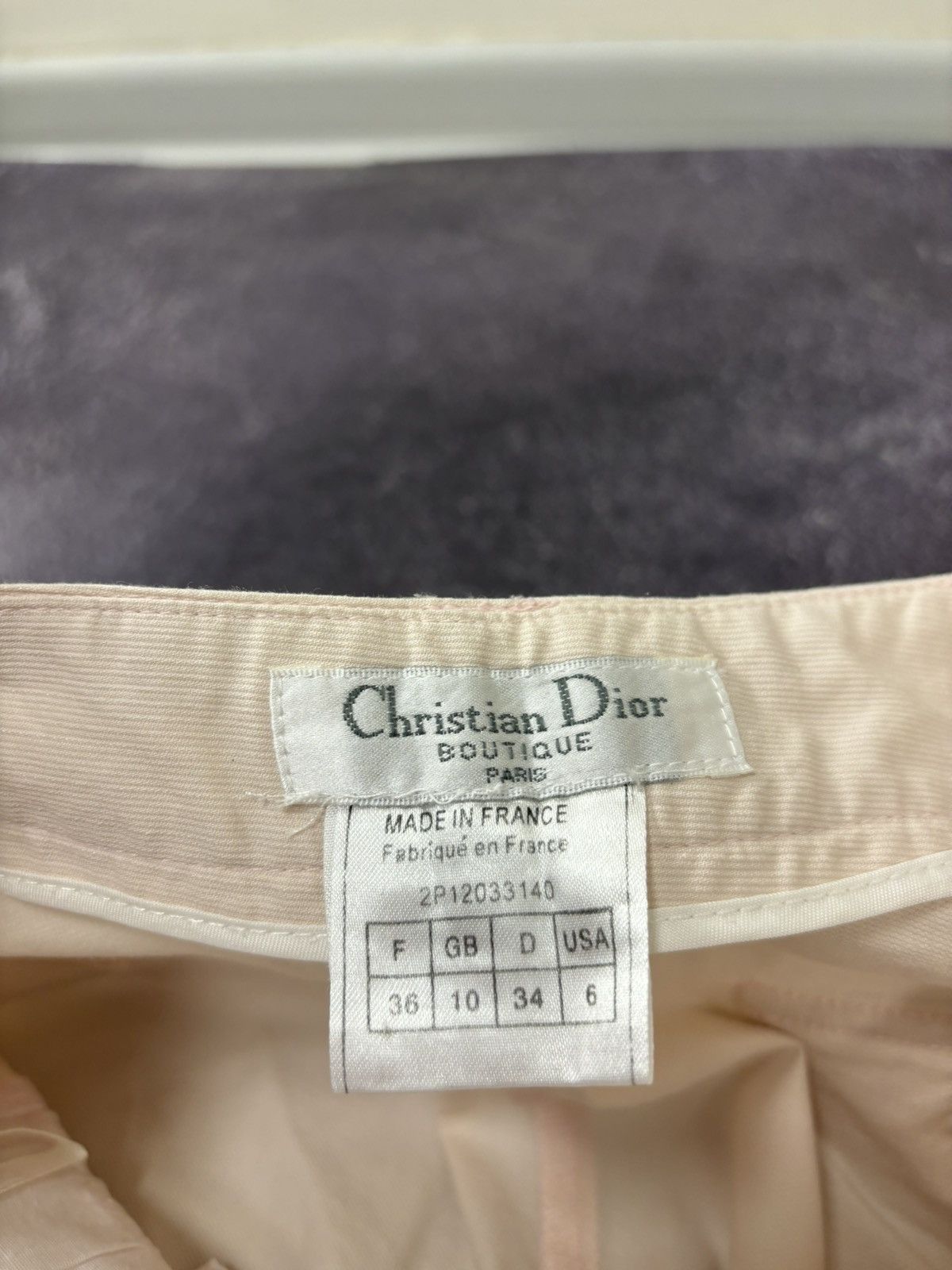 Christian Dior Monsieur Vintage Christian Dior Women’s Luxury Flared Pants Trousers Size 28" / US 6 / IT 42 - 15 Thumbnail