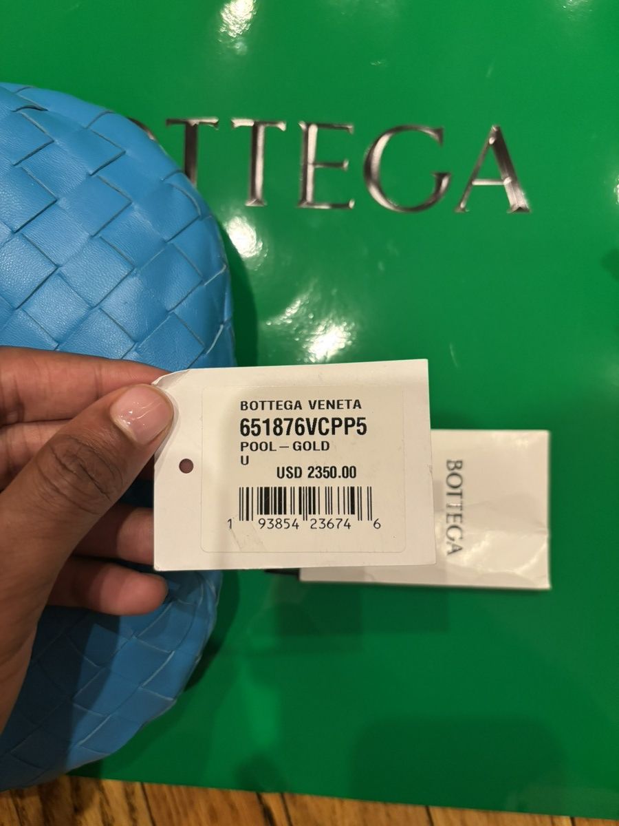 Bottega Veneta Bottega Mini Pool Blue Jodie Size ONE SIZE - 4 Thumbnail