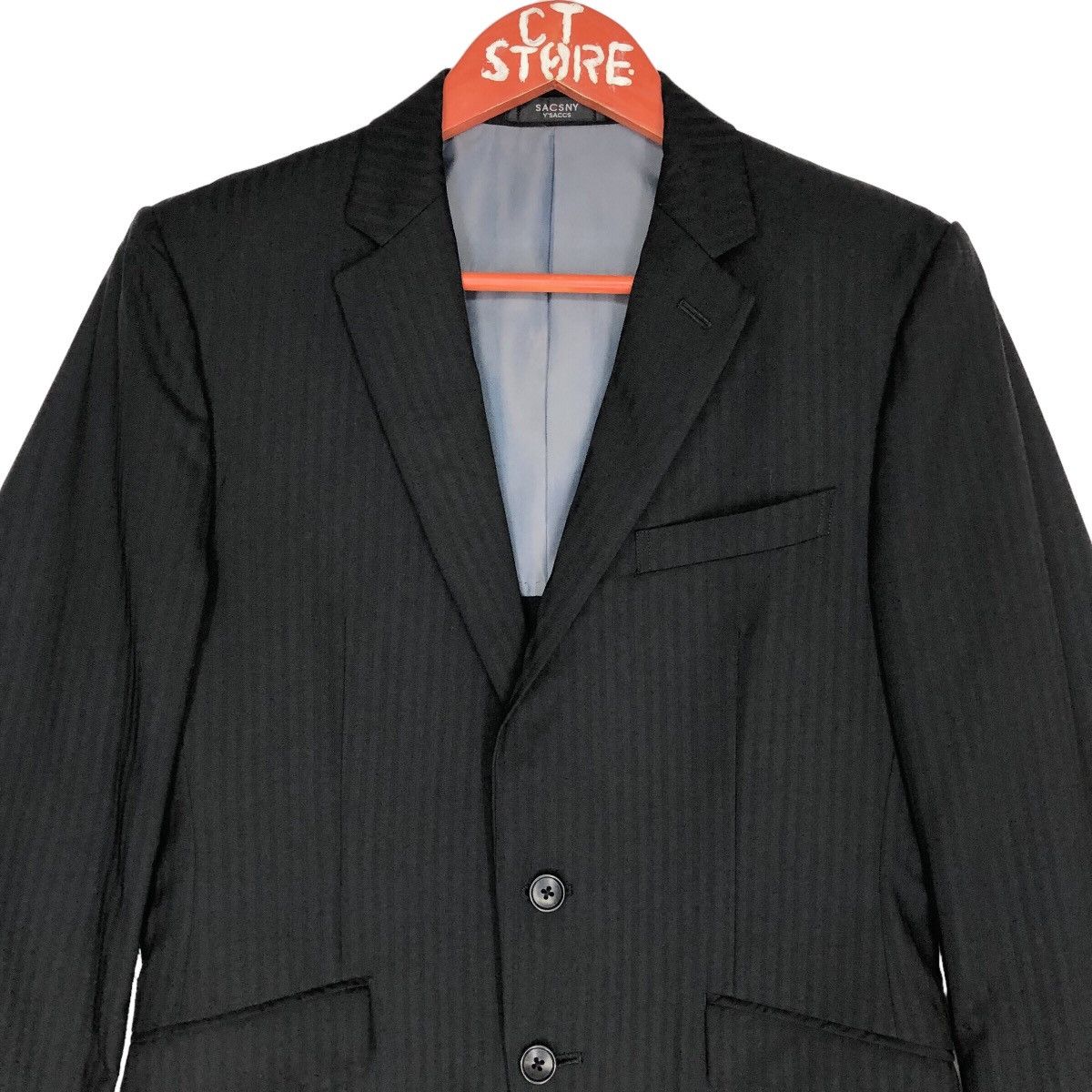 Japanese Brand × Yohji Yamamoto Sacsny Ysaccs Yohji Yamamoto Blazer Jacket Size S Size US S / EU 44-46 / 1 - 3 Thumbnail