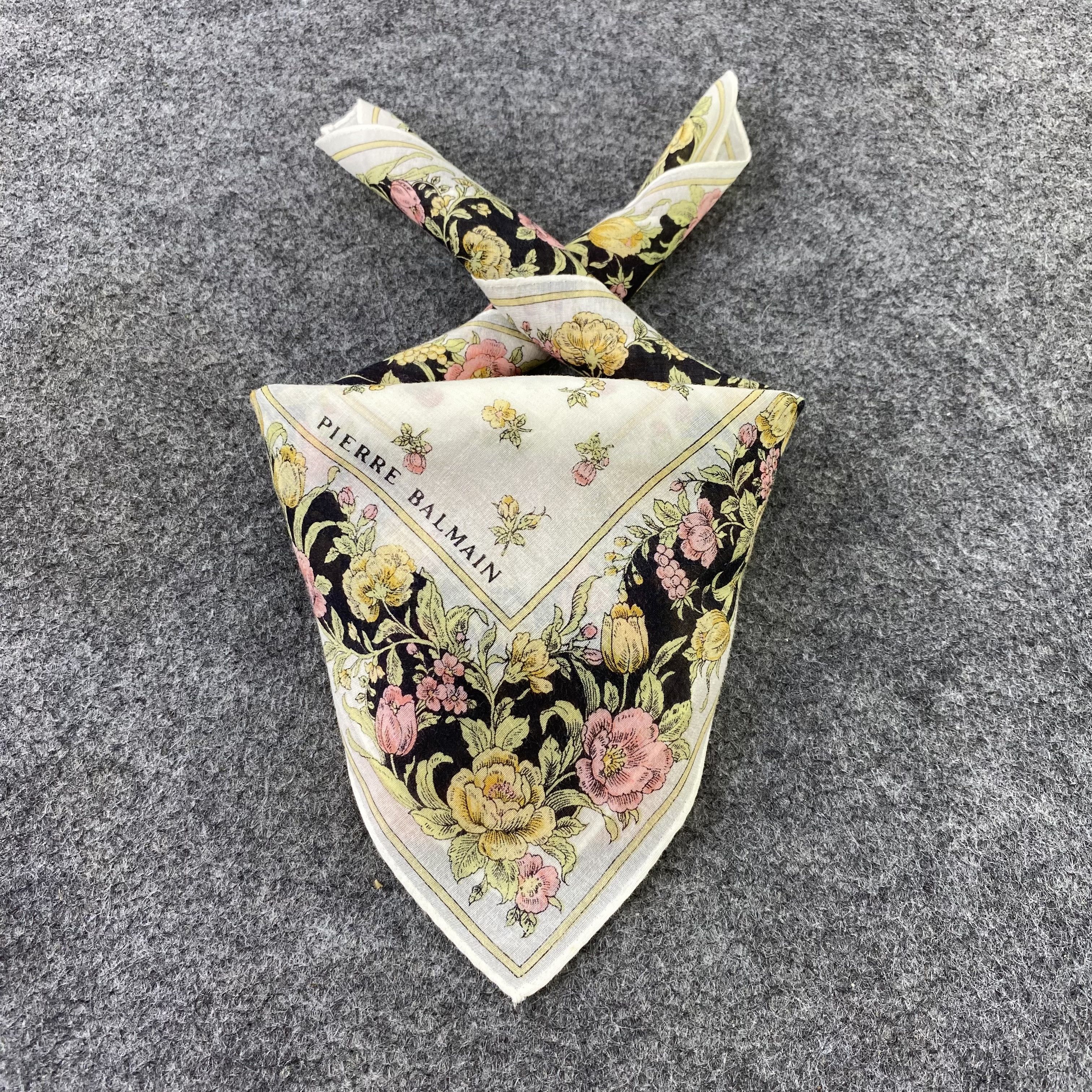 Pierre Balmain Pierre Balmain Handkerchief / Bandana / Neckerchief -B688 Size ONE SIZE - 2 Thumbnail