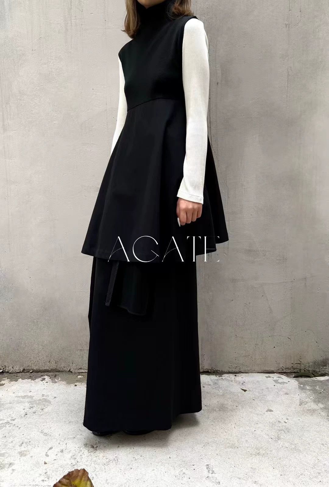Yohji Yamamoto Yohji Yamamoto 13AW Runway Dress M 2-Mat Sharp Size1 Size S / US 4 / IT 40 - 2 Thumbnail