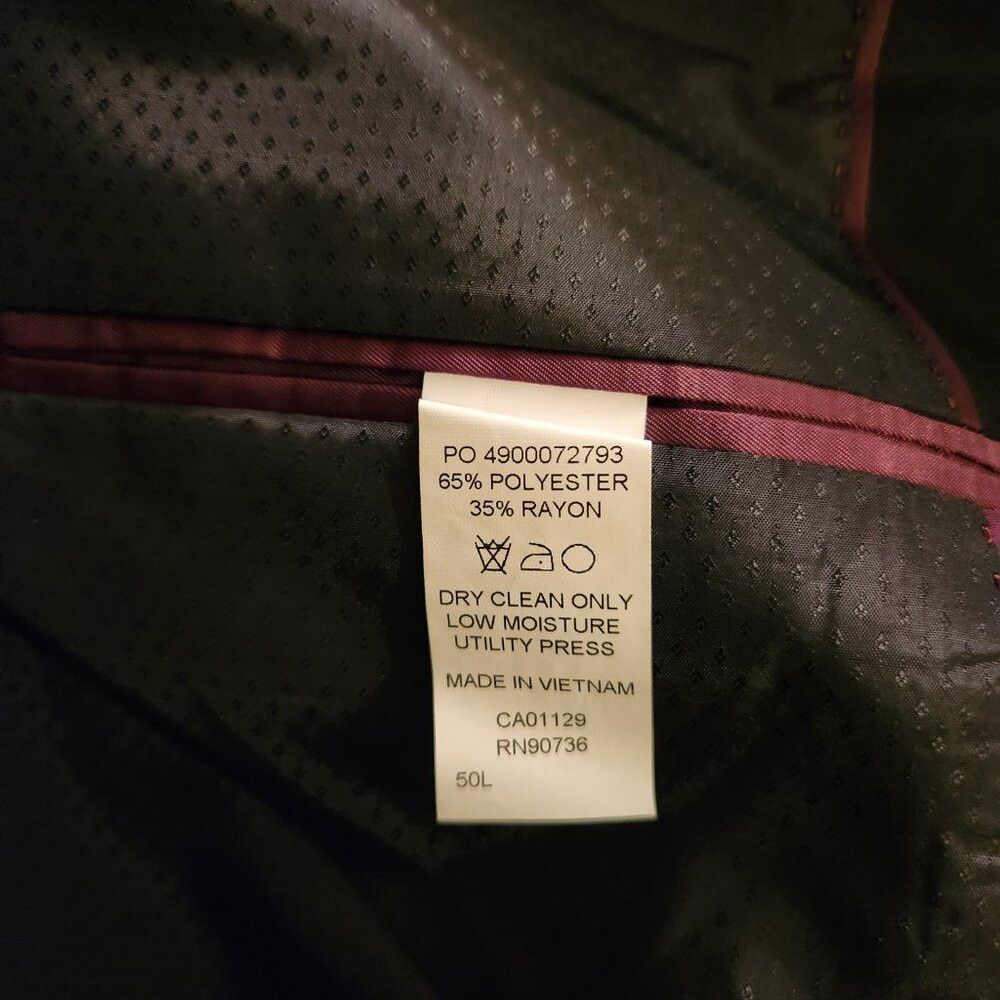 Sean John Sean John men's 65%polyester 35%rayon tuxedo jacket 50L Size 50L - 5 Thumbnail