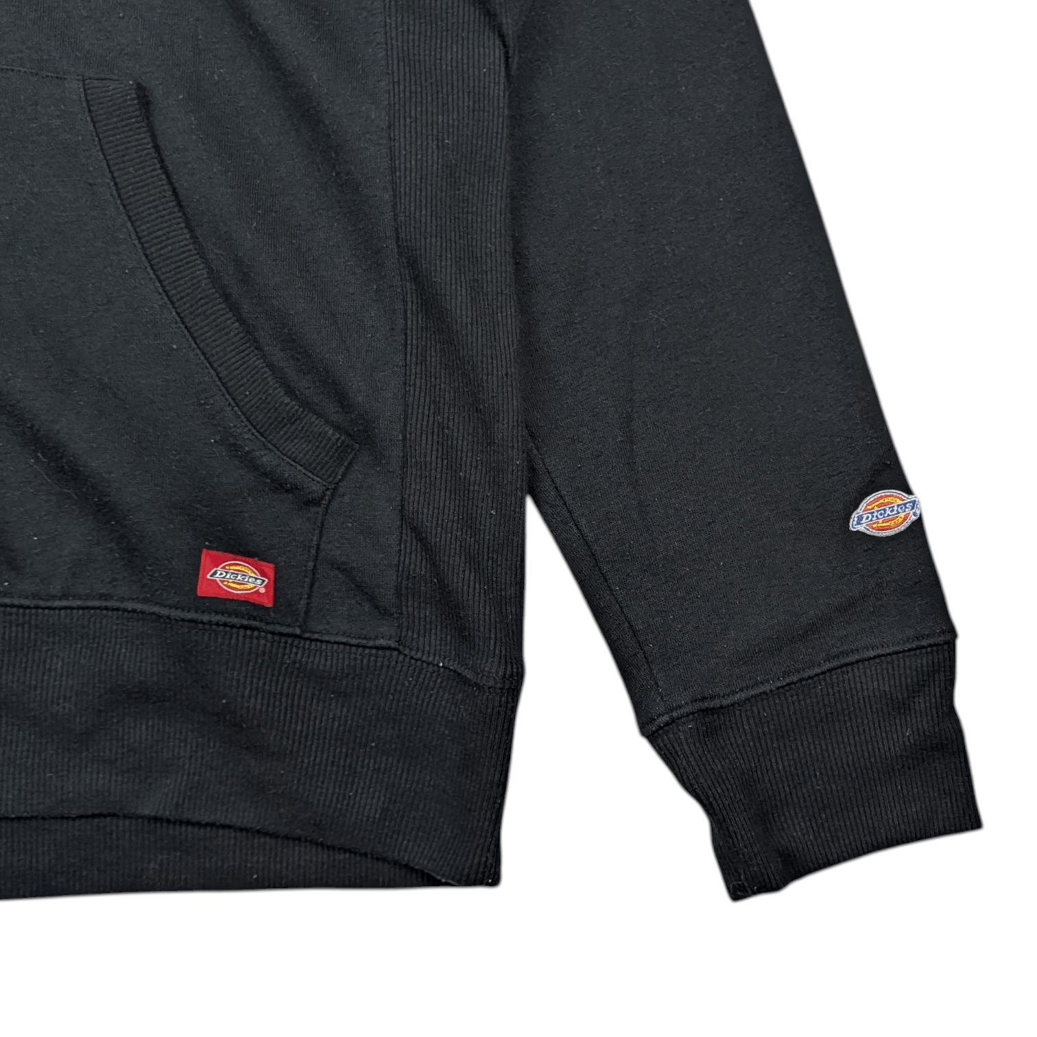 Dickies Vintage 90's DICKIES Black Plain Zipper Hoodie Size US L / EU 52-54 / 3 - 7 Thumbnail