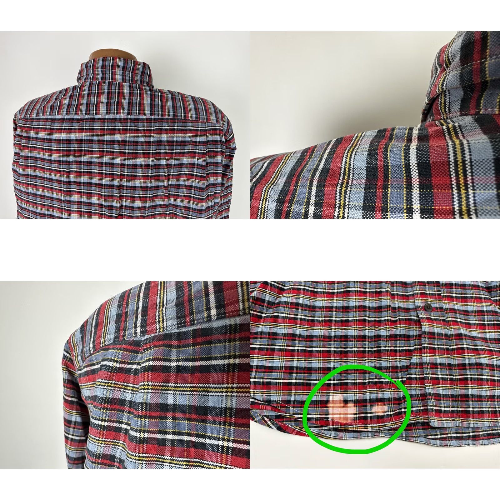 Cremieux Cremieux Classics Oxford Shirt Men L Gray Plaid Button-Down Casual Shirt Size US L / EU 52-54 / 3 - 8 Thumbnail