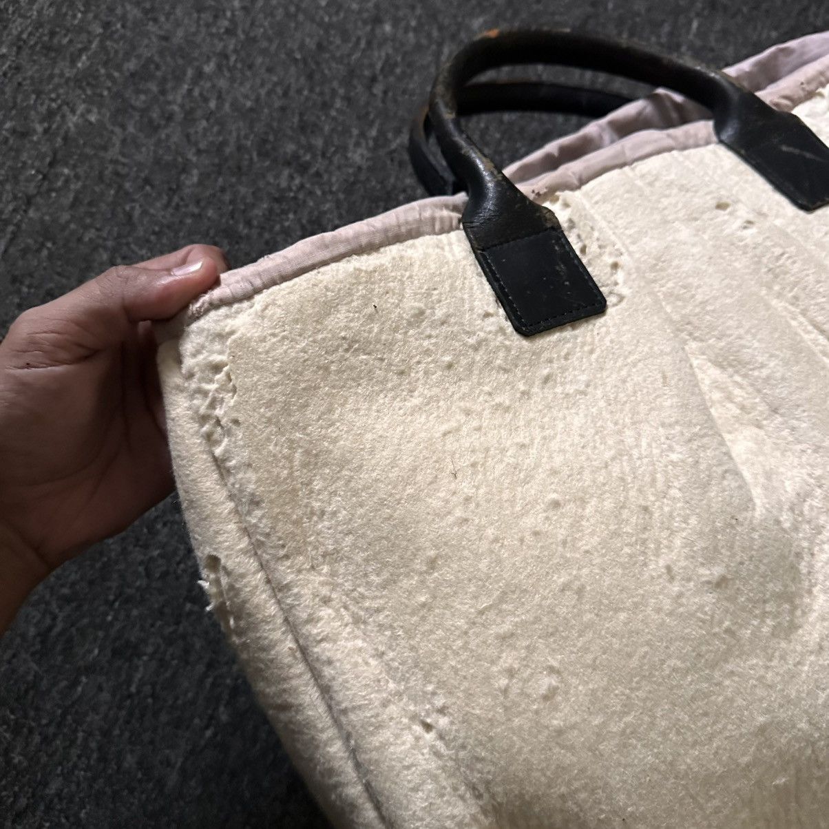 Comme des Garcons VINTAGE 80s/90s COMME DES GARCONS ARCHIVAL DISTRESSED BAG Size ONE SIZE - 6 Thumbnail
