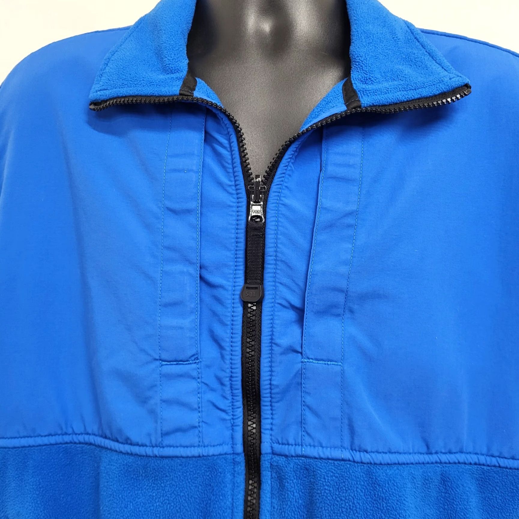 Vintage 5.11 Tactical Series Utility Jacket Mens L Blue Full Zip Pocket Bomber Jacket Stand-Up Collar Zipper Pocket Regular Fit Size US L / EU 52-54 / 3 - 4 Thumbnail