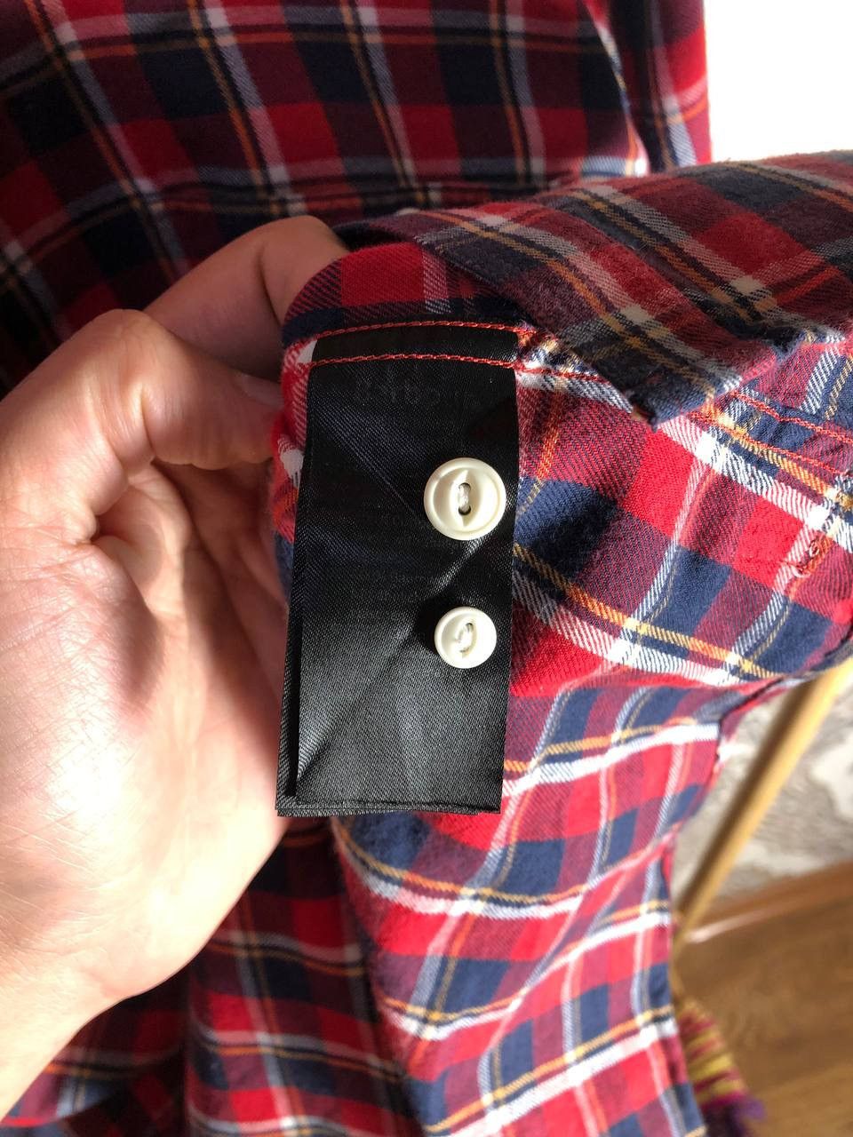 Barbour × Vintage VERY RARE BARBOUR STEVE MCQUEEN DESIGNER MOTORCYCLE SHIRT Size US M / EU 48-50 / 2 - 4 Thumbnail