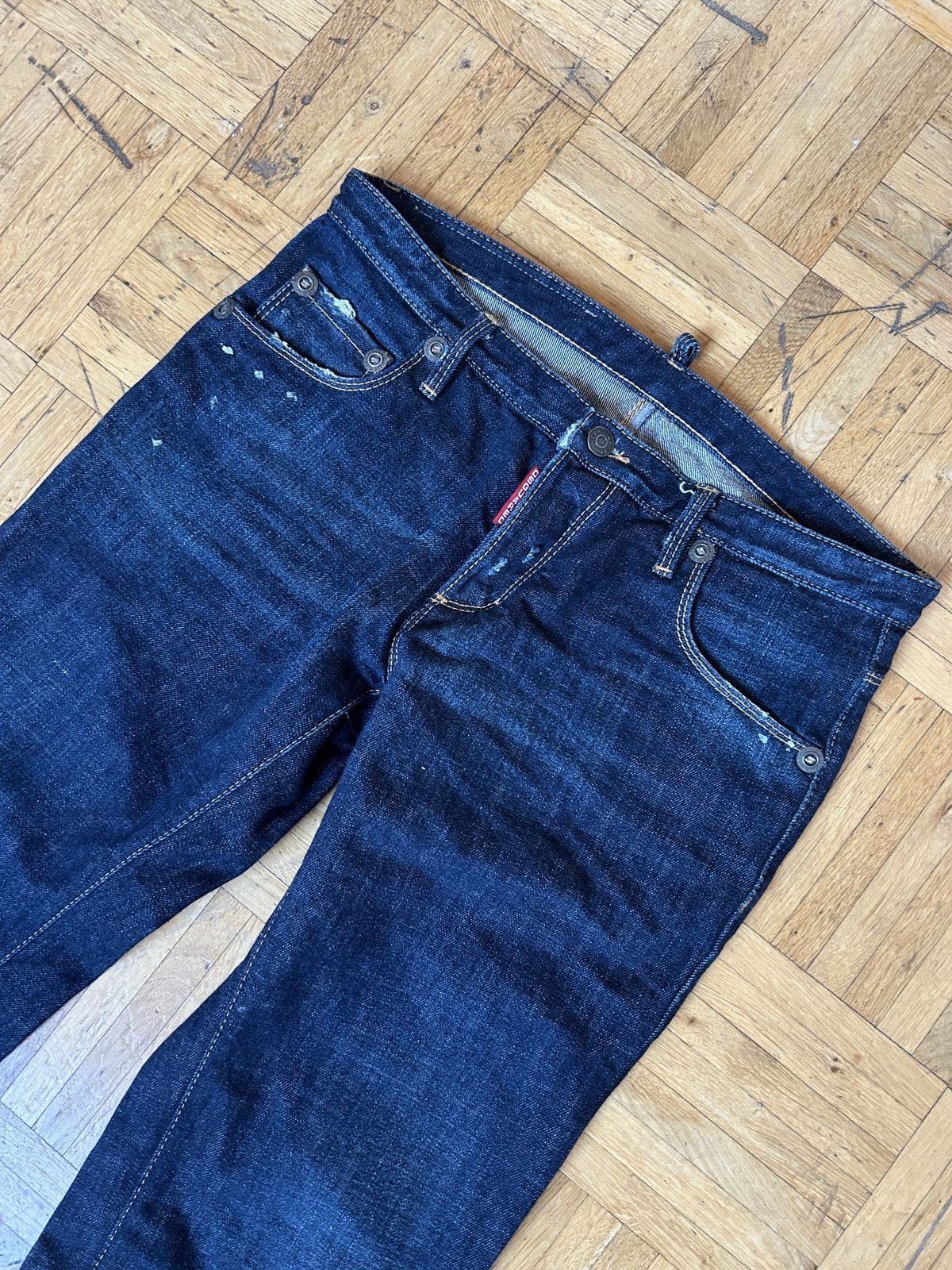 Dsquared2 Rare Vintage Dsquared2 Distress Denim Jeans Size US 28 / EU 44 - 2 Thumbnail