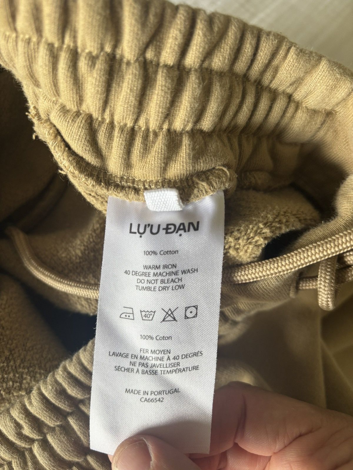 LUU DAN LUU DAN BONTON RAW CUT PANTS Size US 36 / EU 52 - 5 Thumbnail