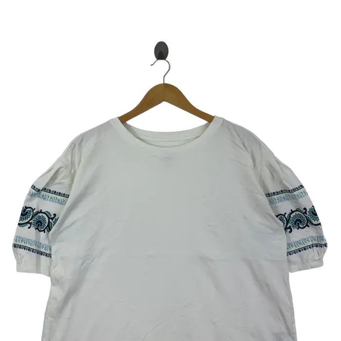 Anna Sui ANNA SUI x UNIQLO Flower Floral Paisley Tee Shirt Top Size L / US 10 / IT 46 - 3 Thumbnail