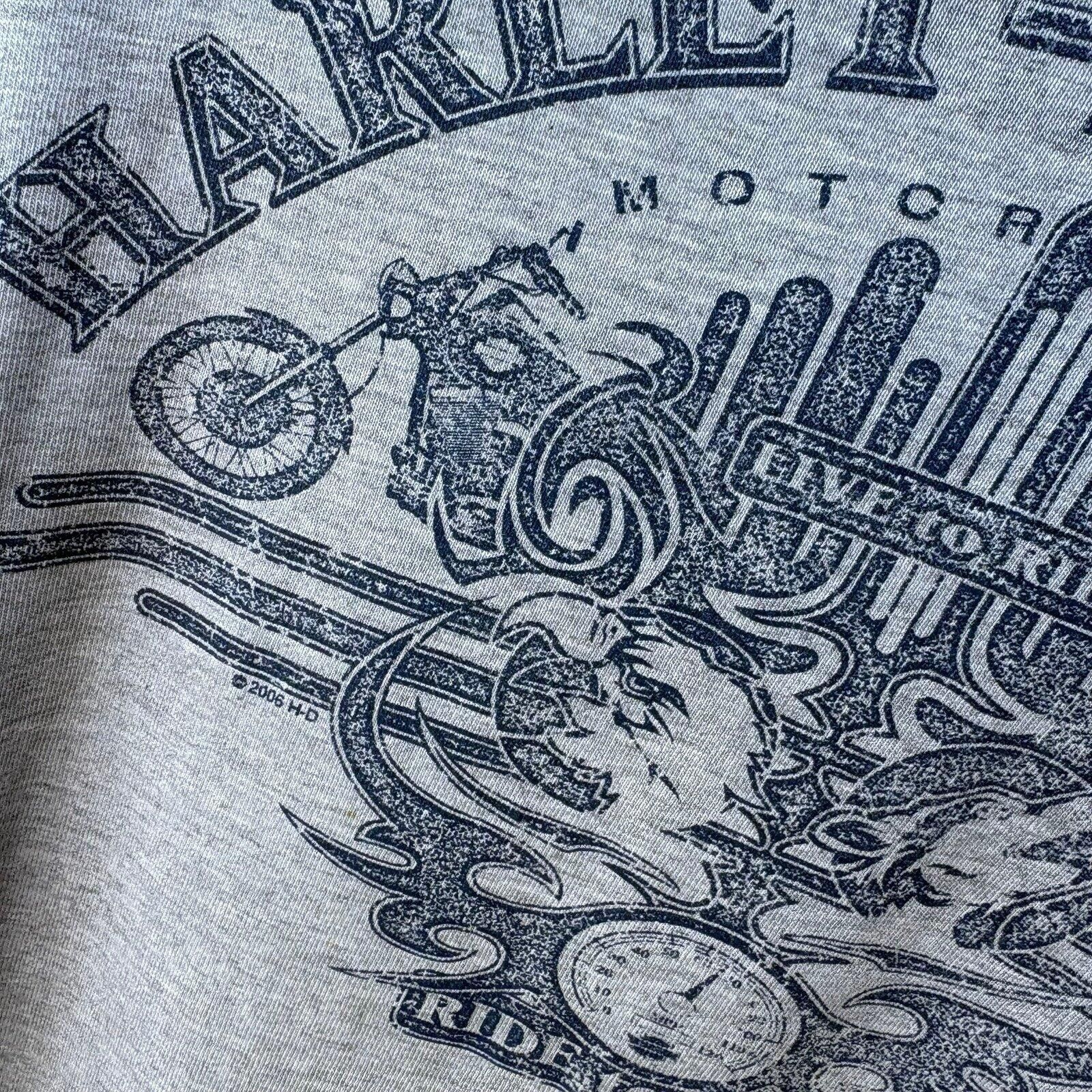 Harley Davidson Vintage Harley-Davidson faded T-shirt Size US L / EU 52-54 / 3 - 6 Thumbnail
