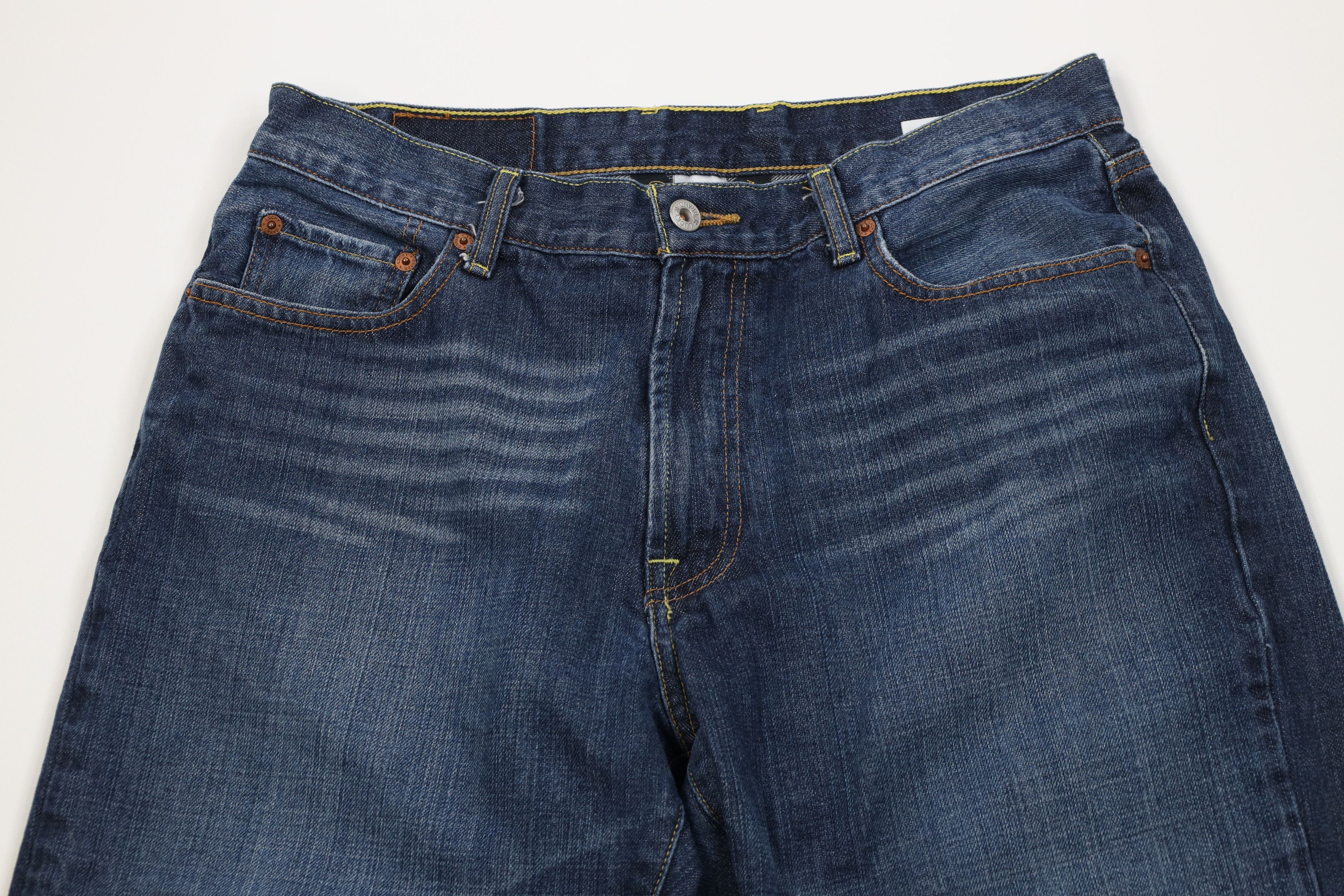 Lucky Brand Vintage Lucky Brand Jeans 181 Straight Wide Leg Denim Jeans Size US 34 / EU 50 - 2 Thumbnail