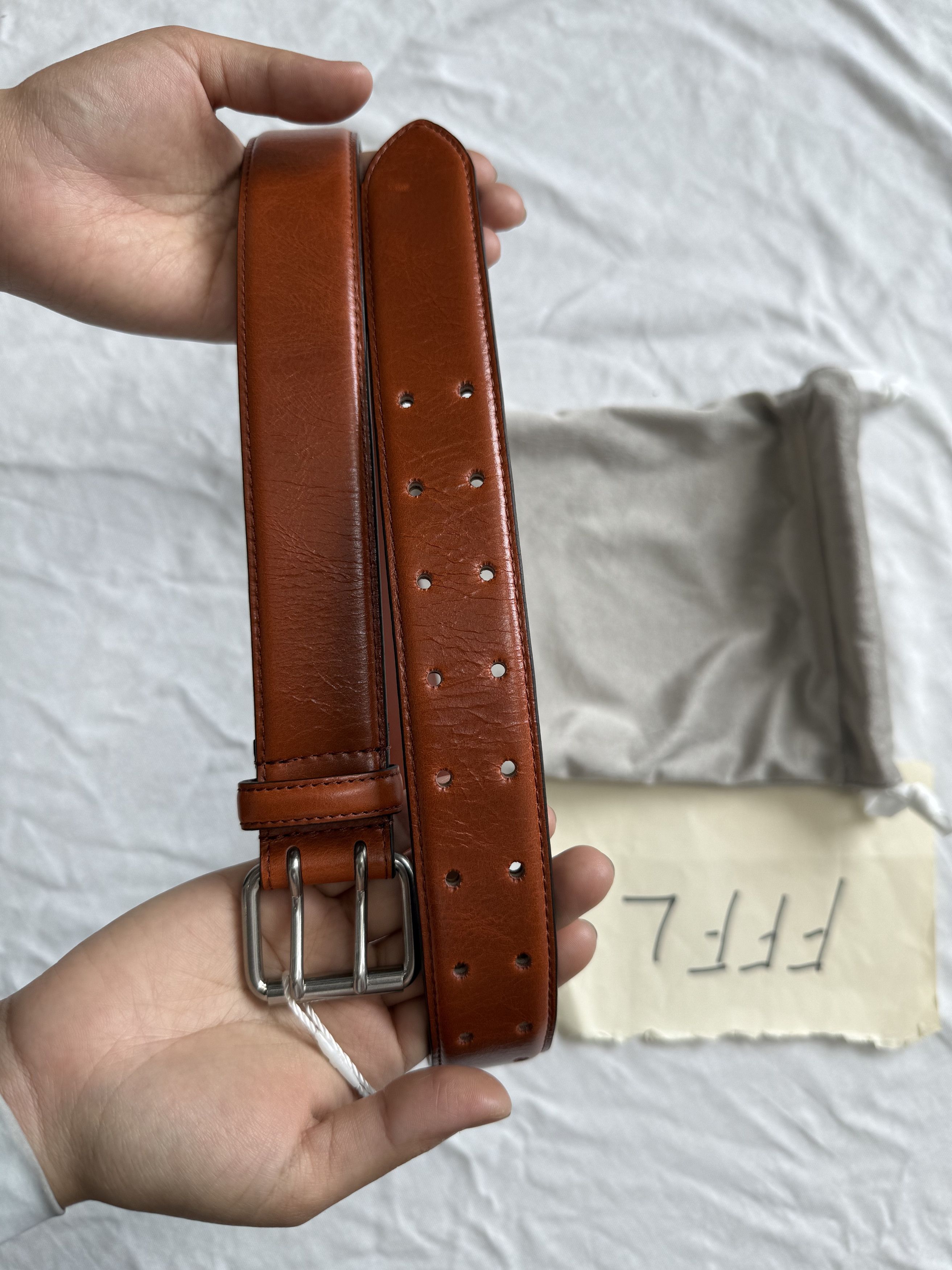 EXCURSION LEATHER BELT (BASALT) – VUJA DÉ