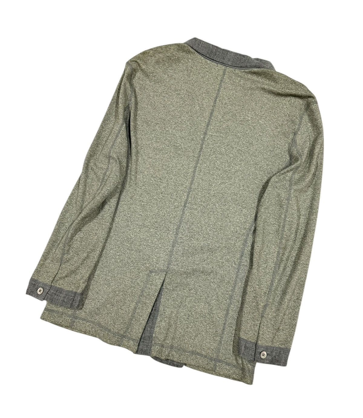 Issey Miyake × Vintage Vtg🔥Plantation Issey Miyake Hybrid Metarial Charcoal Gray Size US M / EU 48-50 / 2 - 14 Thumbnail