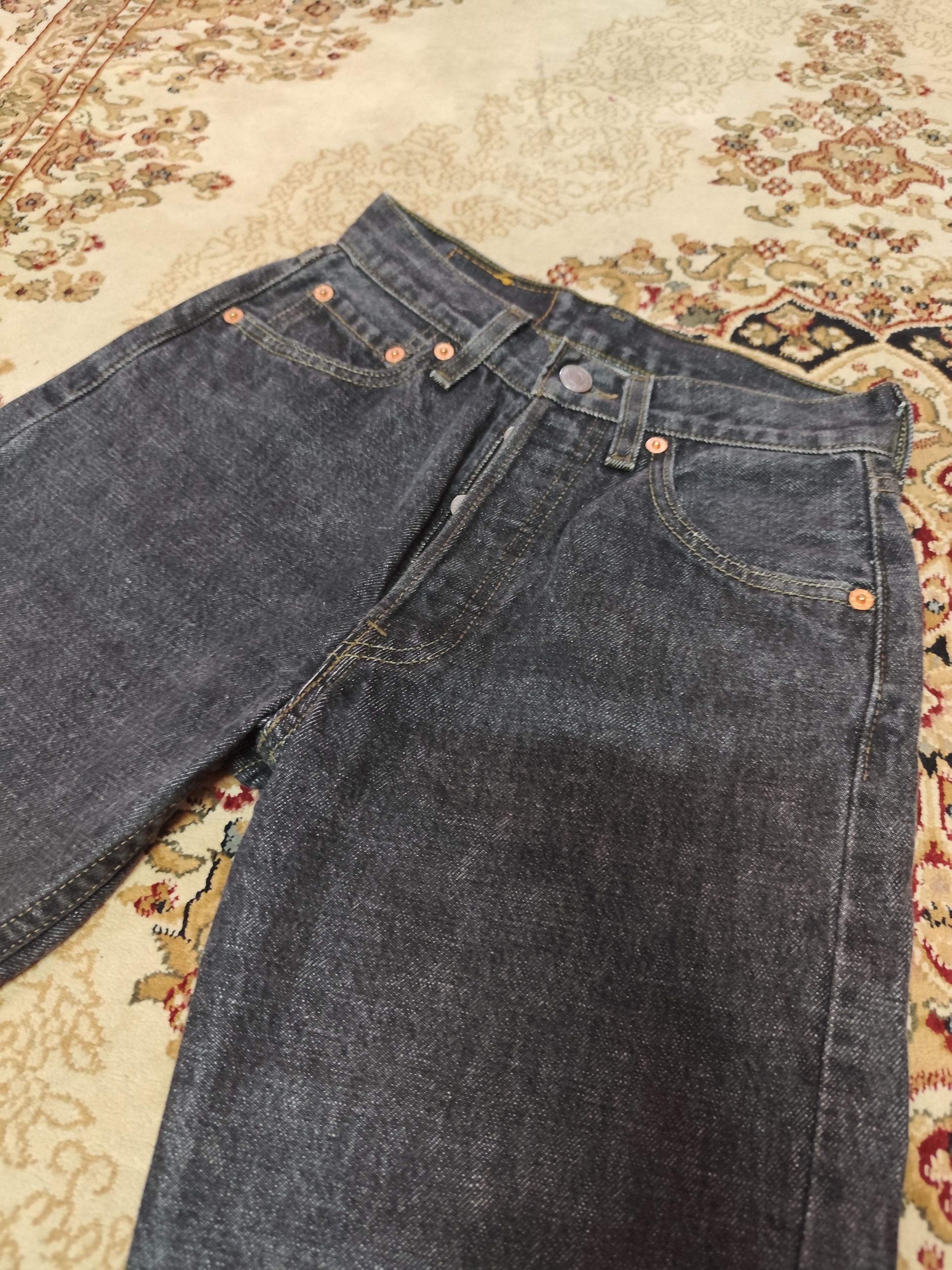 Levi's 🇺🇸VINTAGE 90s LEVIS WOMEN 501 W25 L32 MADE IN USA Size 25" / US 0 / IT 36 - 6 Thumbnail