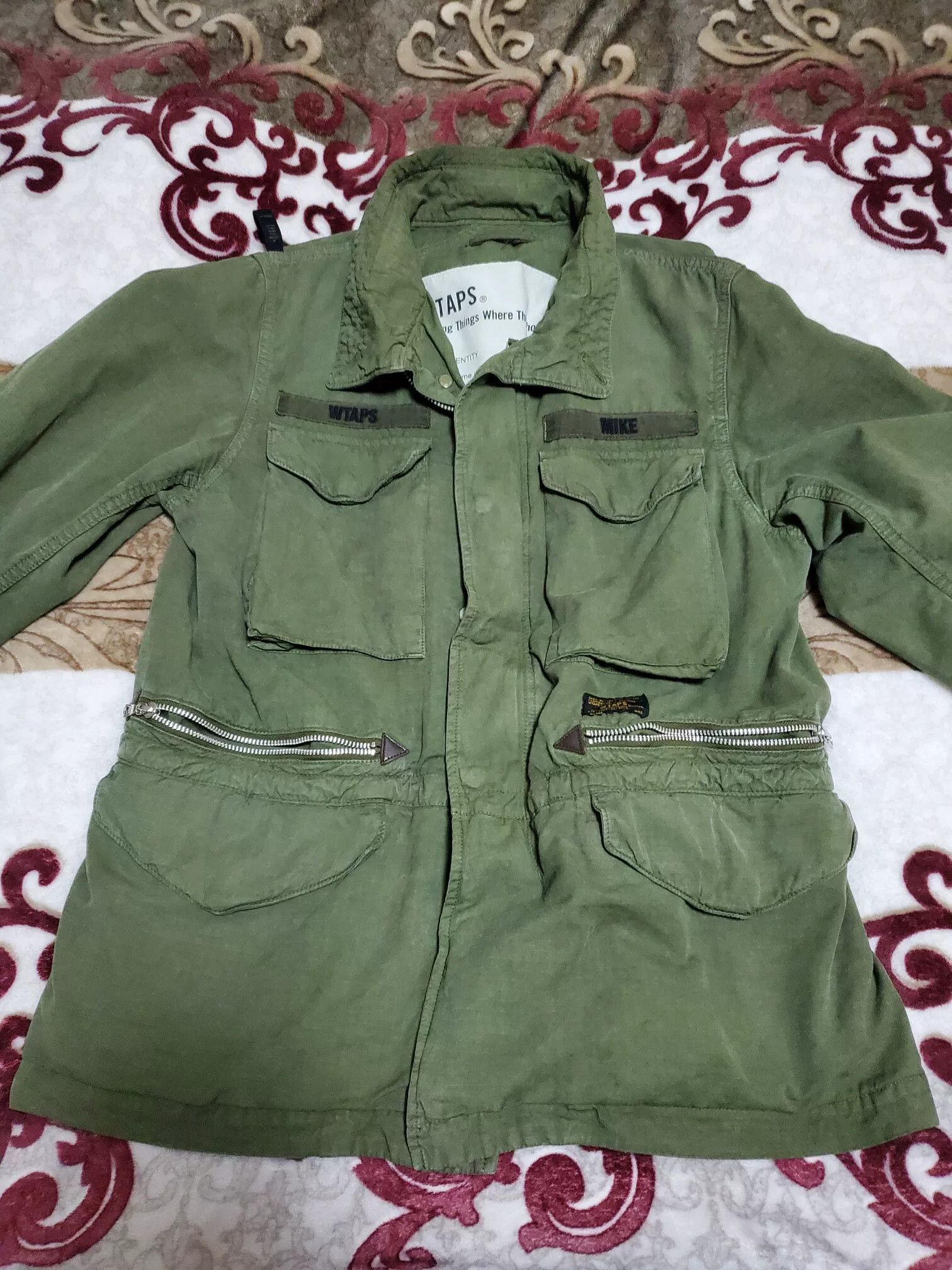Wtaps WTAPS M-65 JACKET NYCO SATIN 2015 | Grailed