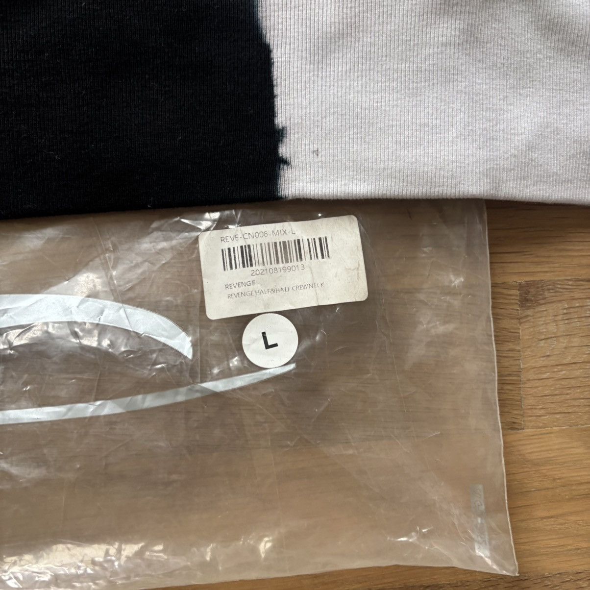 Revenge Revenge Half & Half Split Crewneck Size US L / EU 52-54 / 3 - 8 Thumbnail