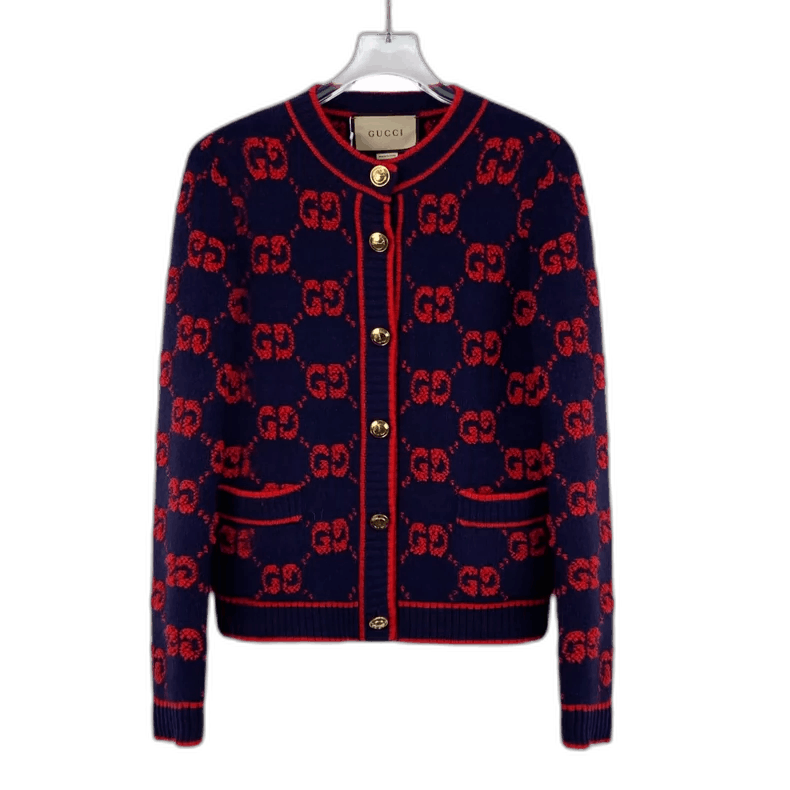 Gucci Gucci Colorful Logo Wool Cardigan Sweater Size XS / US 0-2 / IT 36-38 - 1 Thumbnail