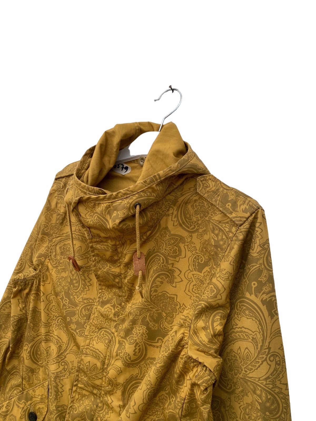 Japanese Brand Back Number Paisley Hooded Jacket Size US M / EU 48-50 / 2 - 6 Thumbnail