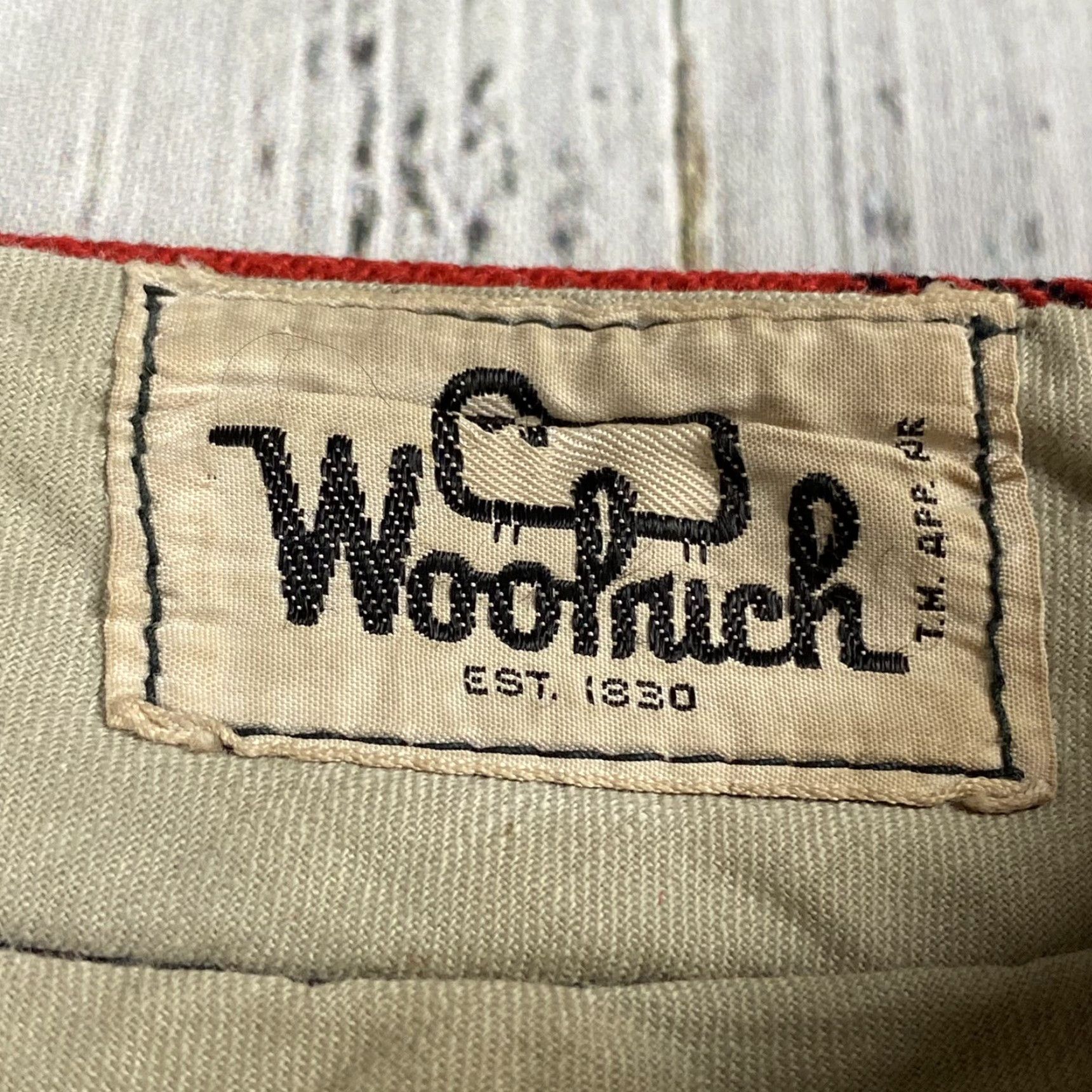 Vintage VINTAGE 70s WOOLRICH Buffalo Plaid Wool Ski Pants Red Black Size 36x31 Mens Size US 36 / EU 52 - 6 Thumbnail