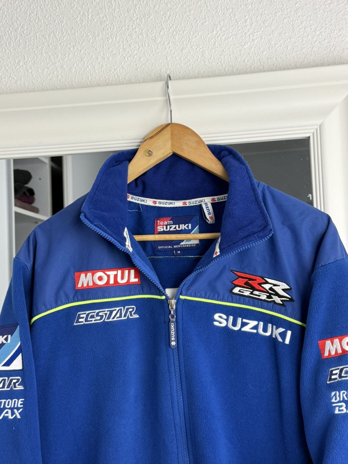 Other Suzuki GSX-RR Ecstar Fleece Racing Full Zip Jacket Motul Size US M / EU 48-50 / 2 - 4 Thumbnail