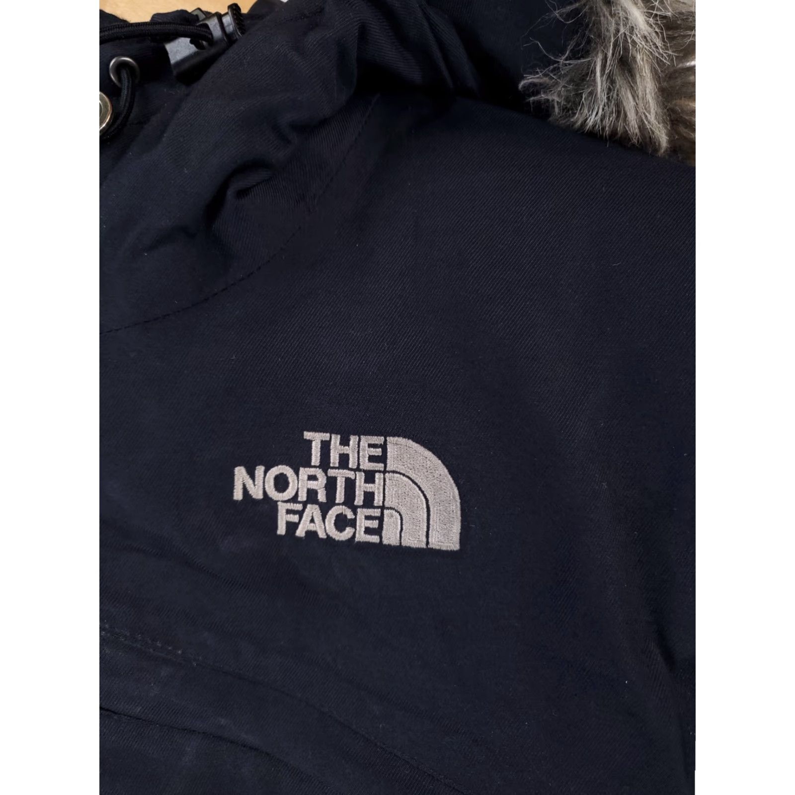 The North Face The North Face Coat Womens M Black Goose Down Hyvent Hooded Full Length Winter Parka Size M / US 6-8 / IT 42-44 - 4 Thumbnail