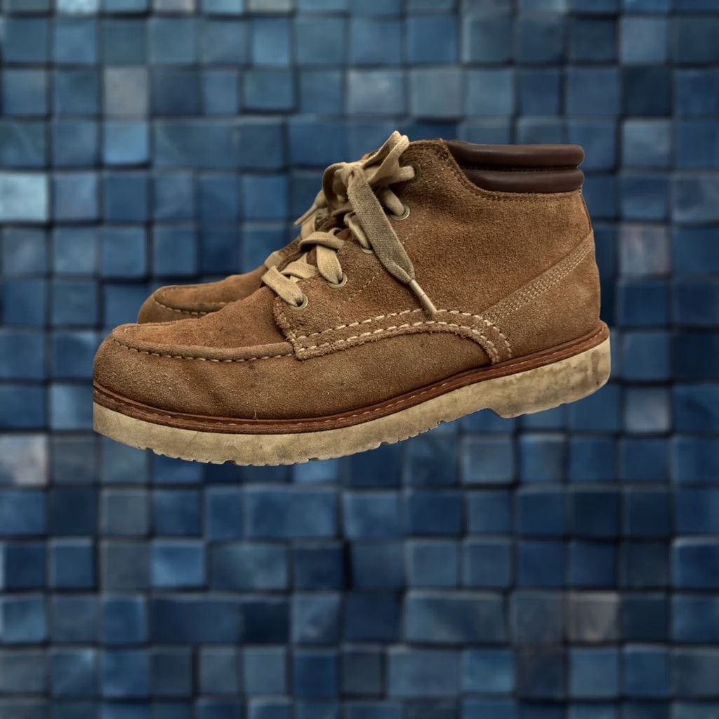 Timberland Davis Square Chukka Boots, Men\'s Size 11.5M, Wheat, Nubuck, NEW! Timberland Davis Mens Square Chukka Boot Color Wheat Nubuck  main image 2