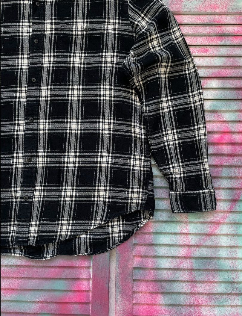 Japanese Brand Vintage Y2K Flannel Check Shirt Size US XL / EU 56 / 4 - 2 Thumbnail