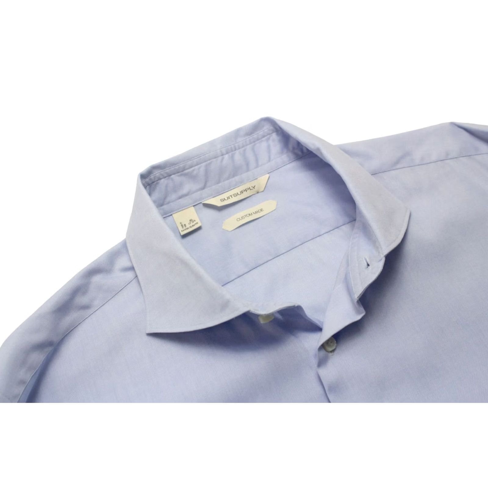 Suitsupply Suitsupply Extra Slim Fit Shirt Men's Button Up Blue 45 / 17 3/4 Size US XXL / EU 58 / 5 - 6 Thumbnail