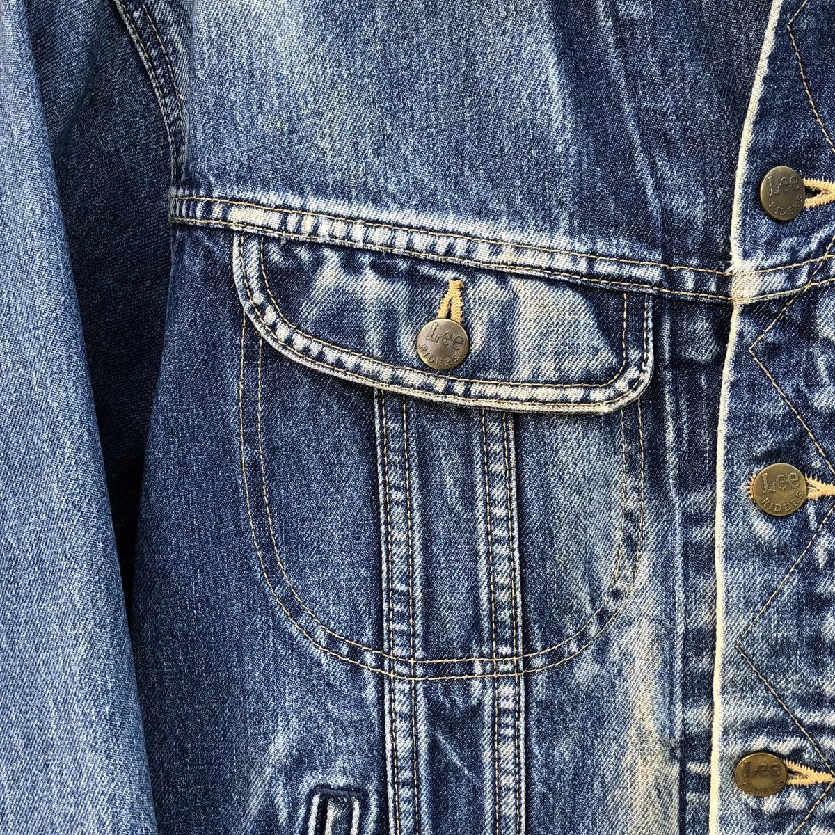 Lee Vintage Lee Riders Denim Trucker Jacket Size US M / EU 48-50 / 2 - 3 Thumbnail