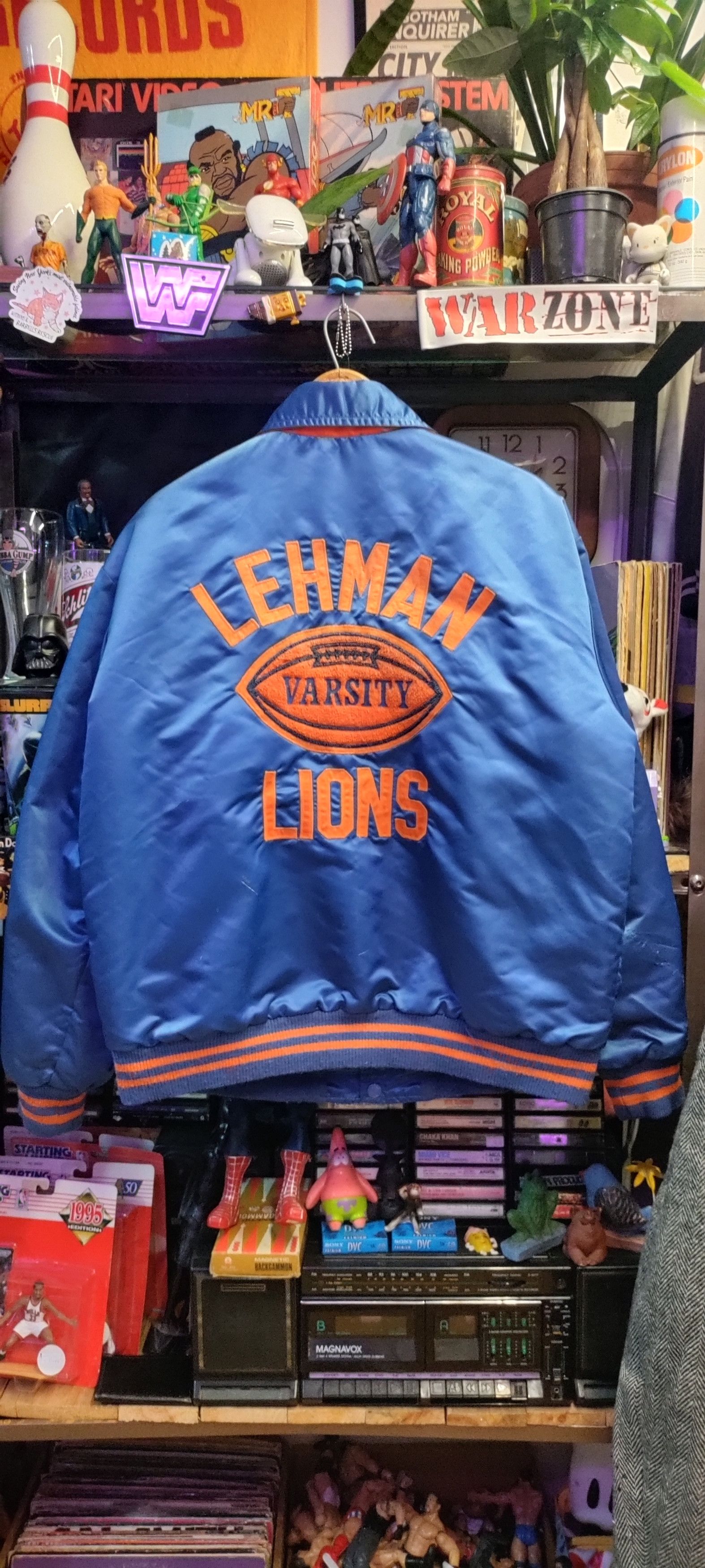 Vintage Bronx NY Lehman Lions Varsity Jacket Size US L / EU 52-54 / 3 - 1 Thumbnail
