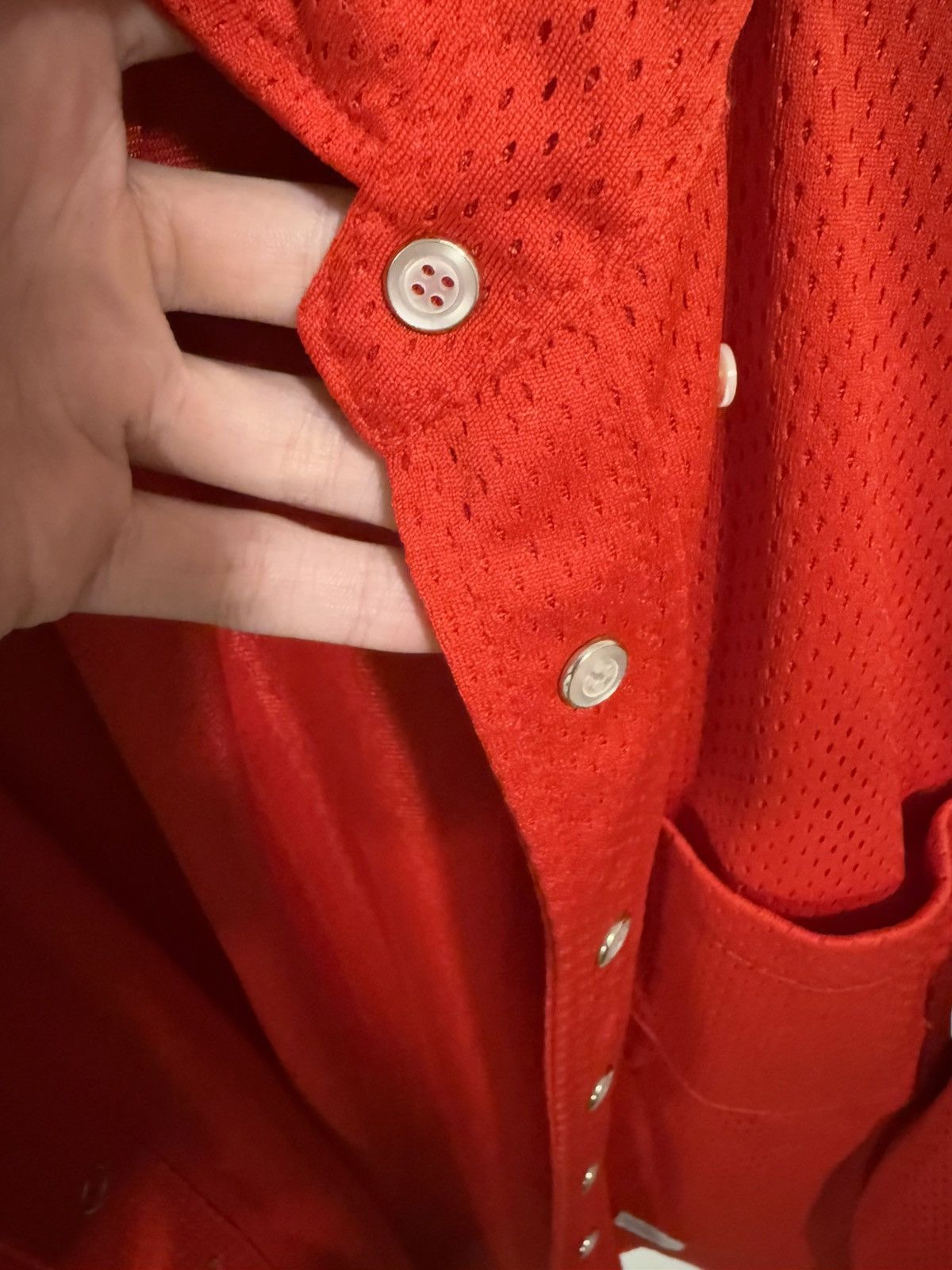 Nepenthes RARE Archive Perforated Button Up Shirt Size US M / EU 48-50 / 2 - 7 Thumbnail
