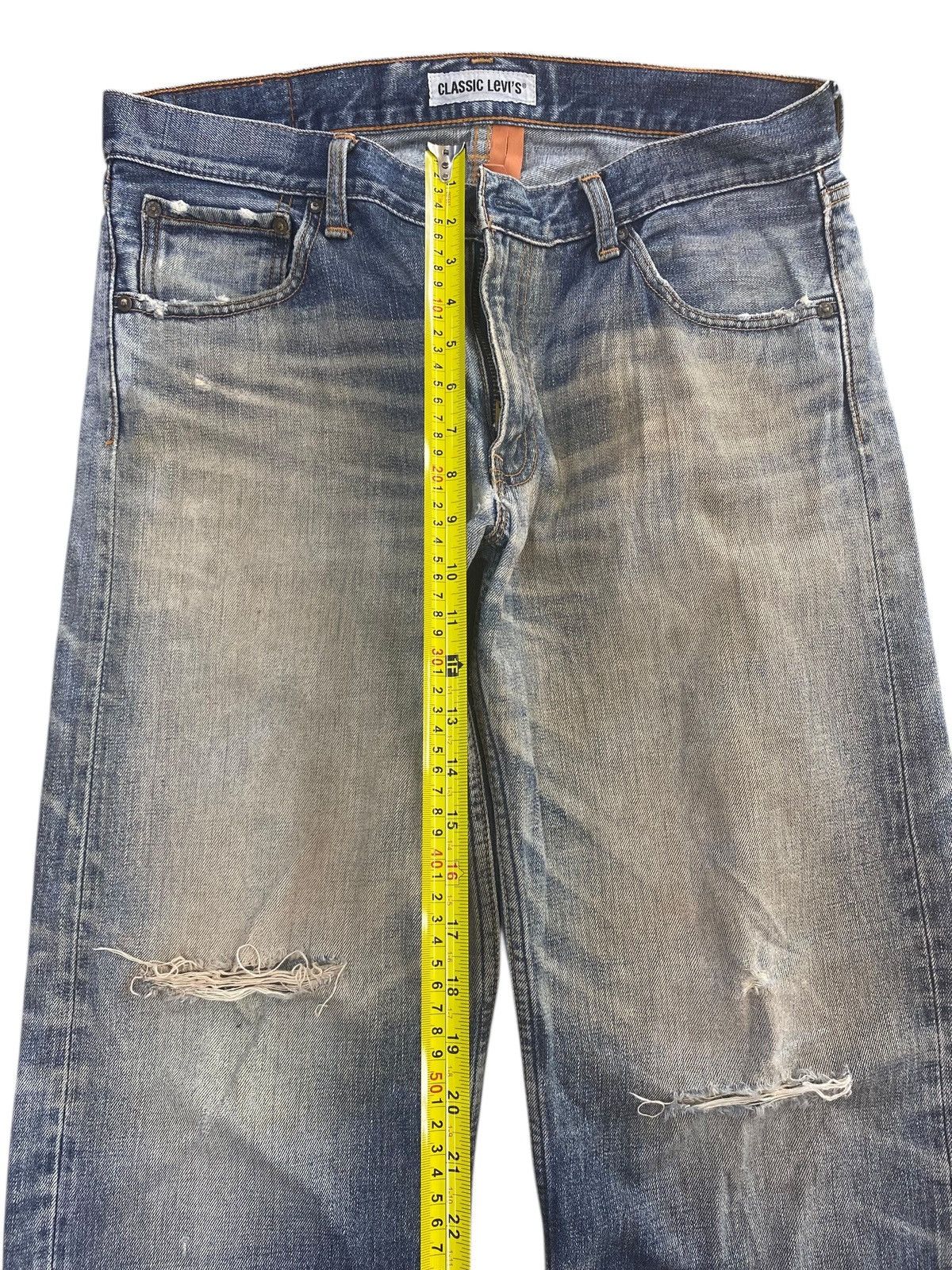 Other Japanese Brand Blue Light Wash Style Loose Jeans Size US 30 / EU 46 - 6 Thumbnail