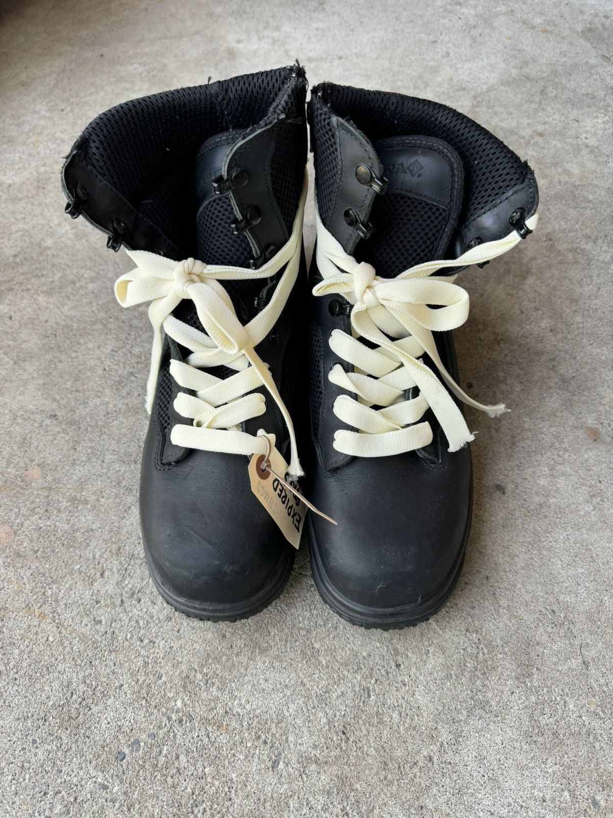 Vintage Black Vintage Military Combat Zip Ankle Boots Size US 11 / EU 44 - 5 Thumbnail