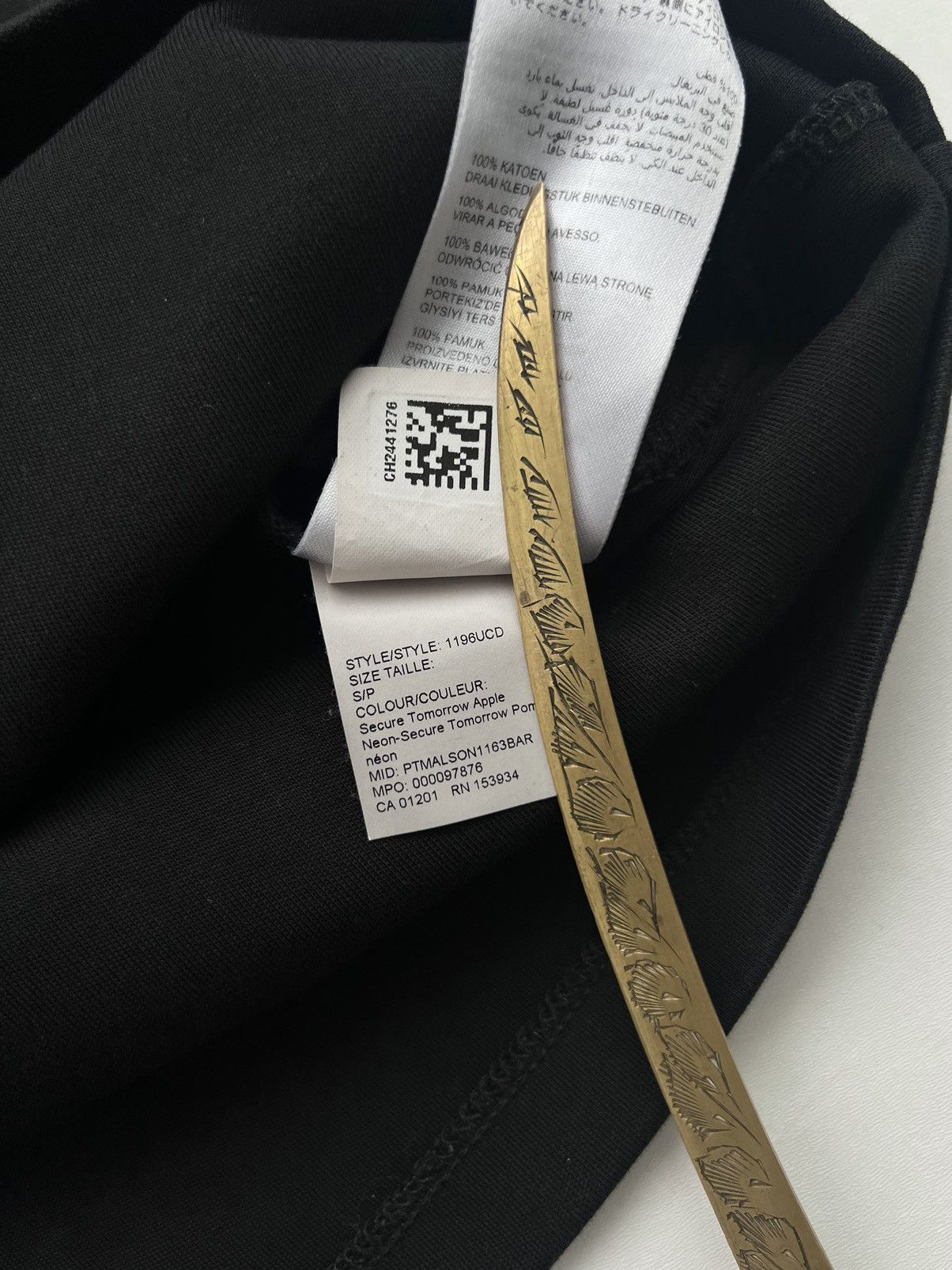 Haider Ackermann Canada Goose x Haider Ackerman Orion T-Shirt Secure Tomorrow Size US M / EU 48-50 / 2 - 14 Thumbnail