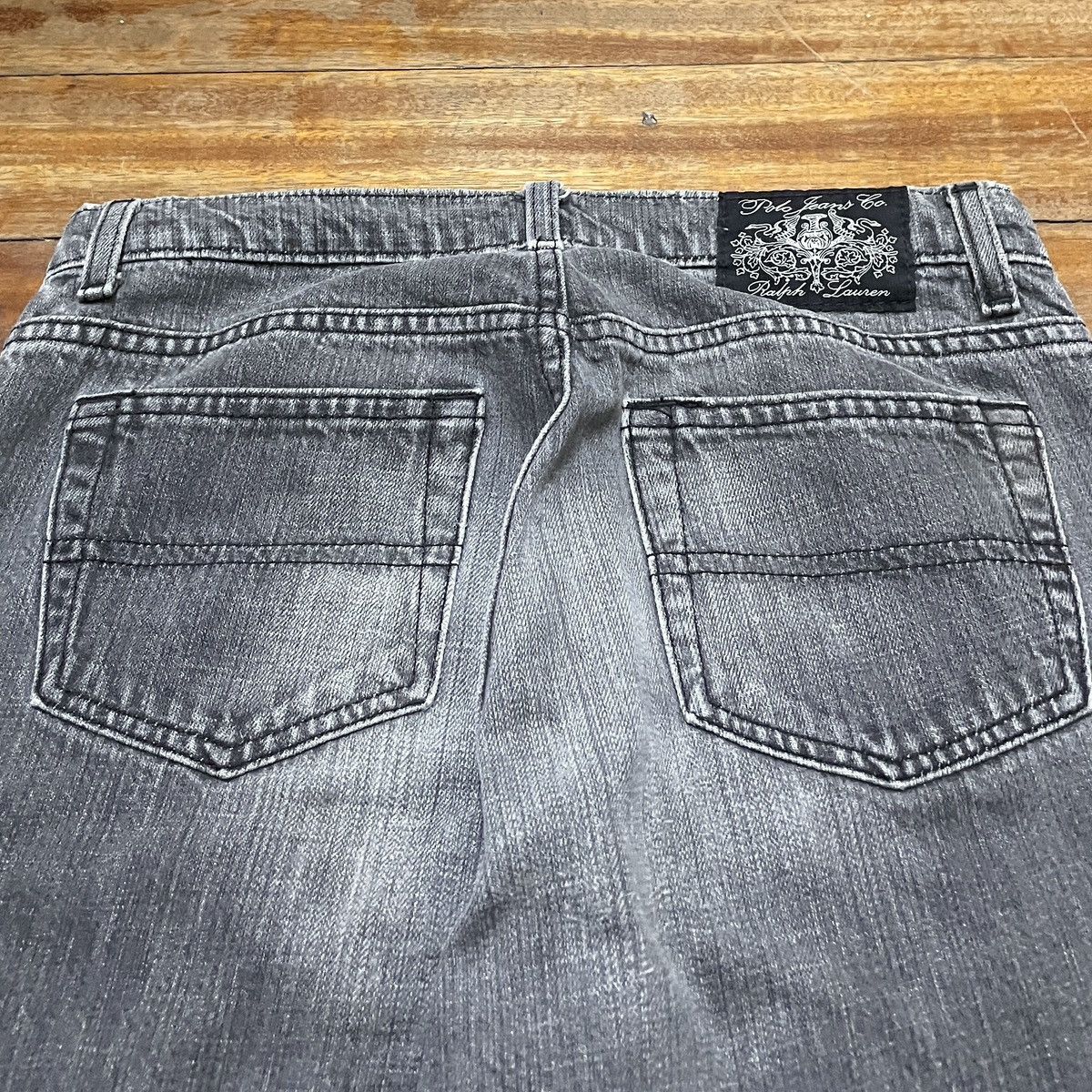 Polo Ralph Lauren × Vintage Very Rare Vintage Brand Polo Ralph Lauren Flared Jeans 2000s Size US 29 - 4 Thumbnail