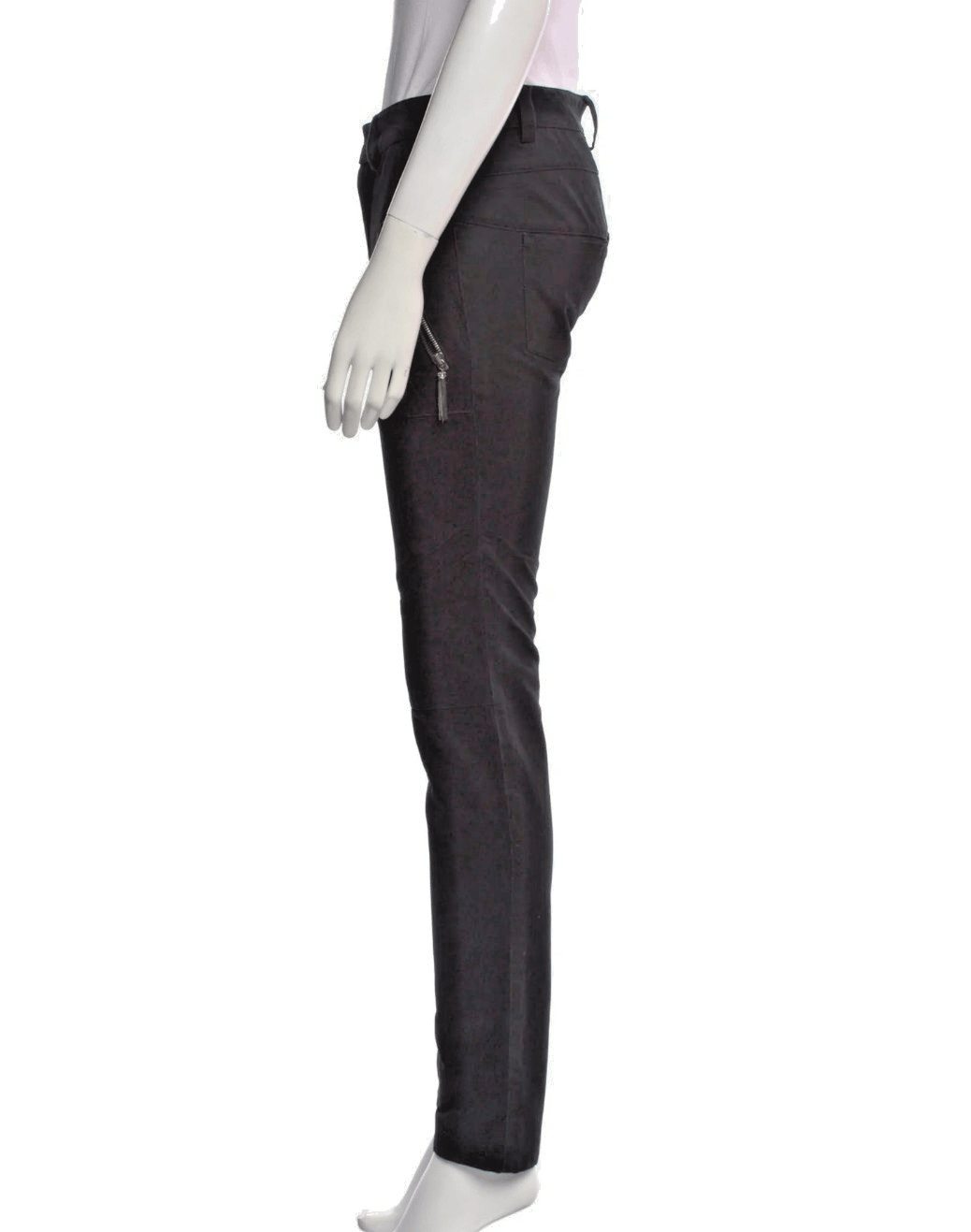 Emilio Pucci Emilio Pucci Black Cotton Pants – Size M – Skinny Fit – Mid Size 30" / US 8 / IT 44 - 6 Thumbnail