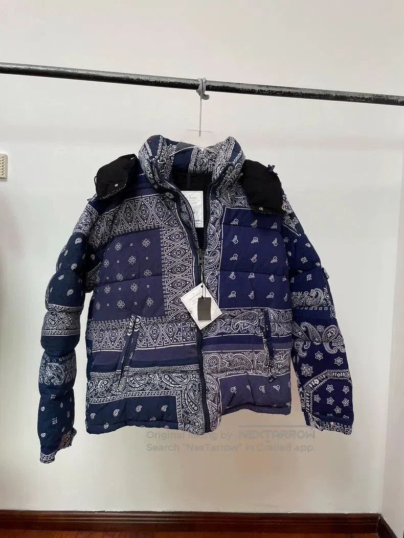 READYMADE Bandana Quilted Down Jacket.