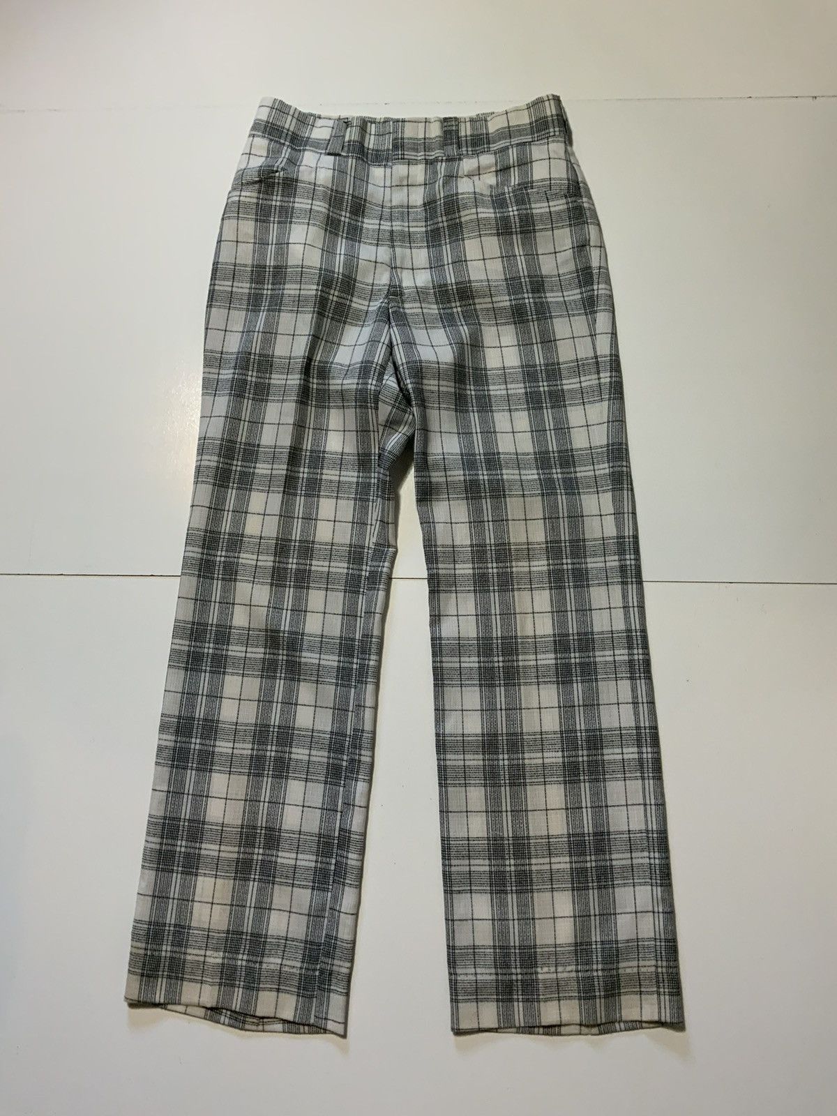 Vintage 70s PenWest Western Leisure Rockabilly Plaid Cowboy Pants Size US 32 / EU 48 - 1 Thumbnail