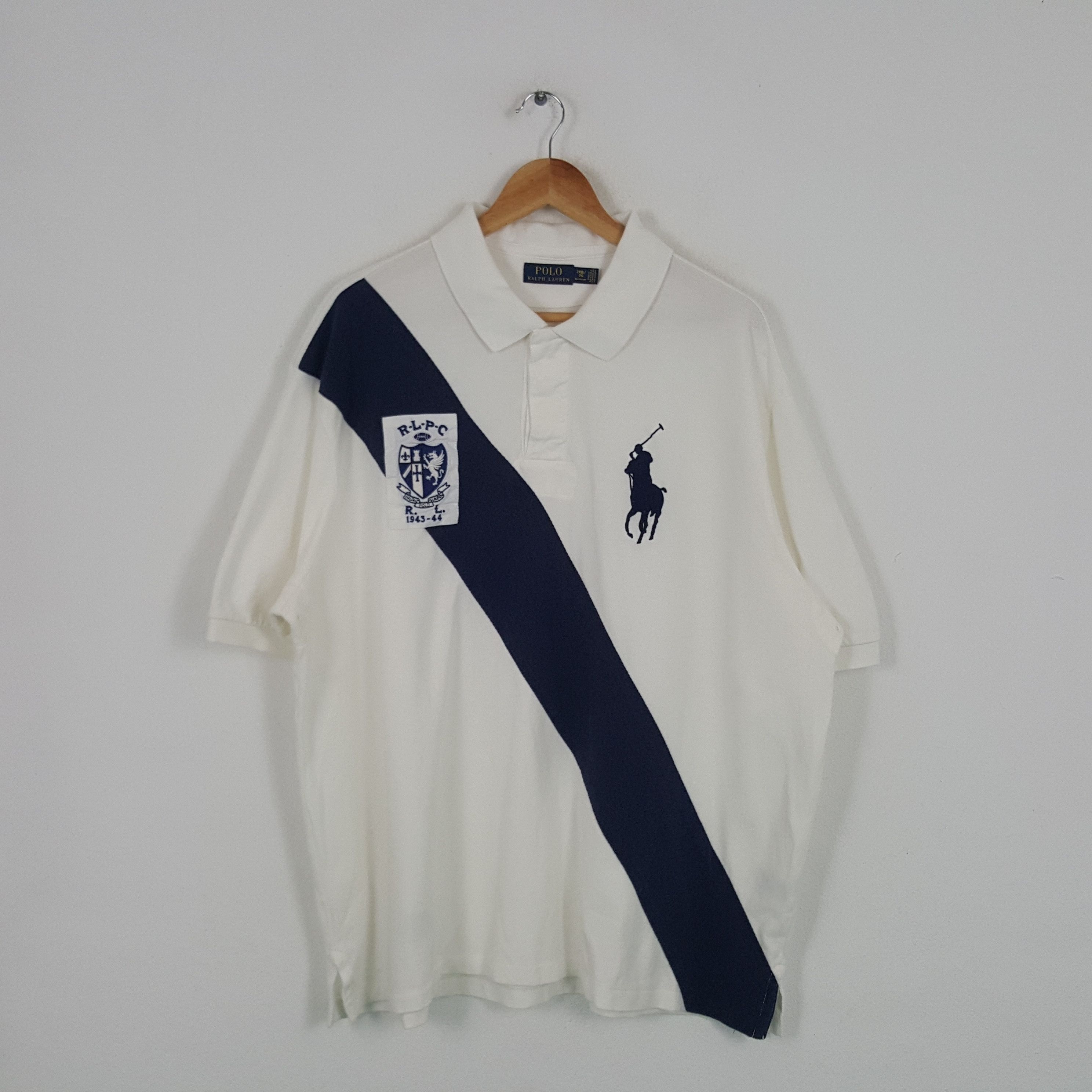 Polo Ralph Lauren × Vintage Vintage Polo by Ralph Lauren American Designer Polos Size US XXL / EU 58 / 5 - 1 Thumbnail